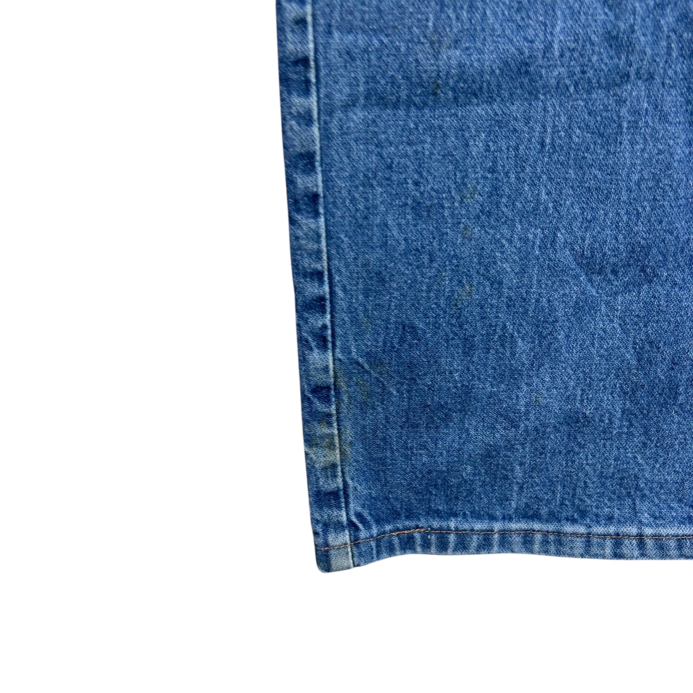 Wrangler Jeans Cowboy Cut W40 L33 Mens Mid Blue 13MWZ Original Fit Denim (F)