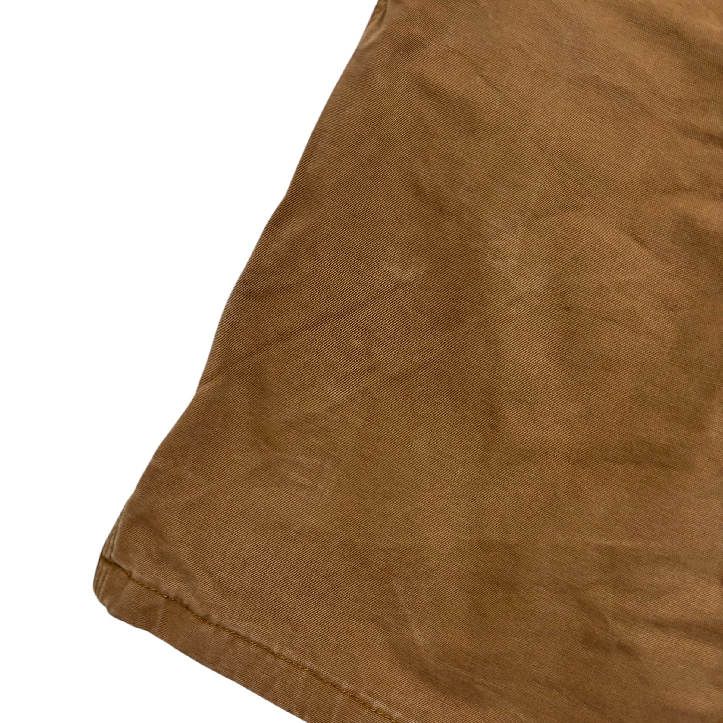 Wrangler Baggy Jorts W32 Mens Brown Canvas Shorts Relaxed Carpenter