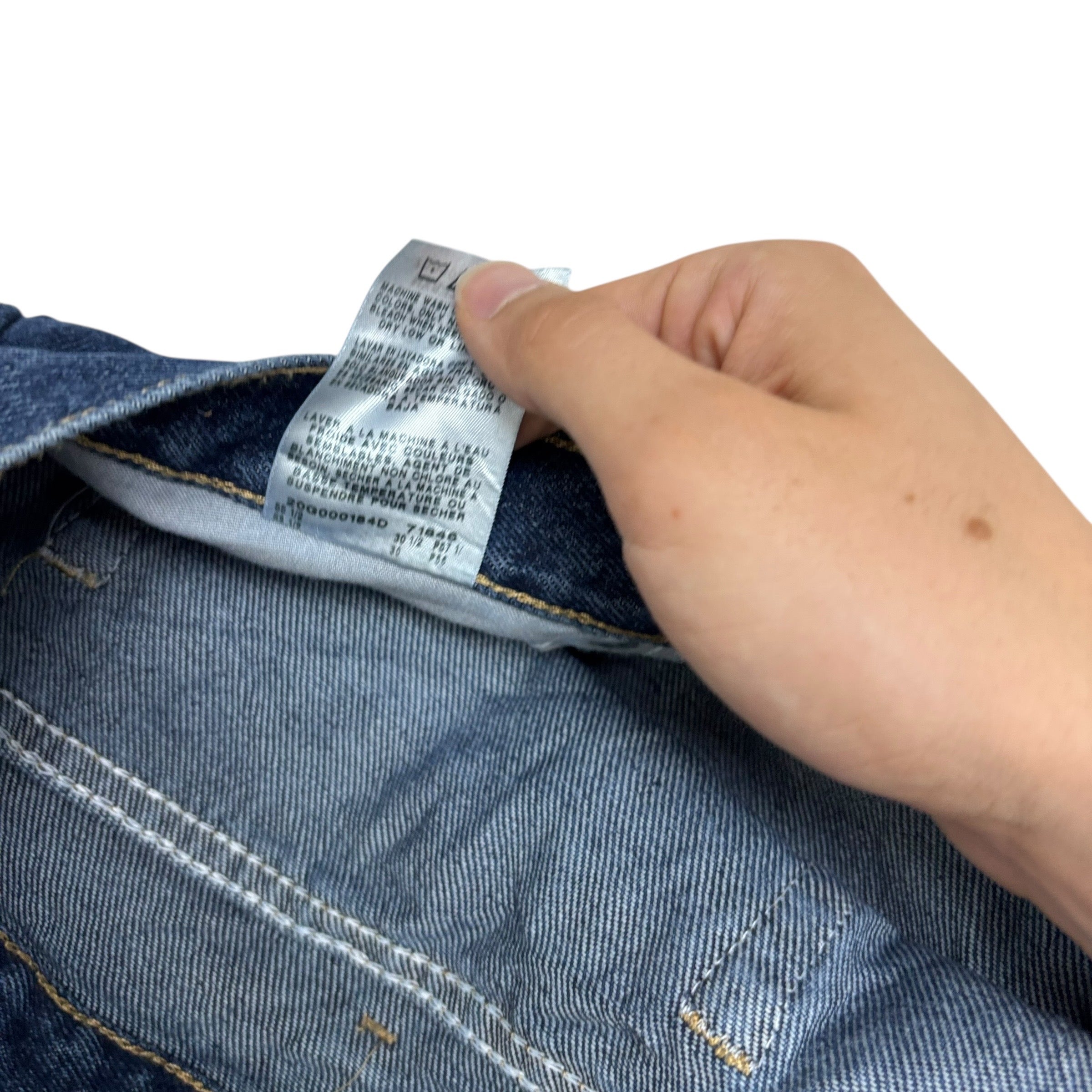 Wrangler Jeans W52 L30 Mens Dark Blue Relaxed Straight Fit Baggy Denim (E)