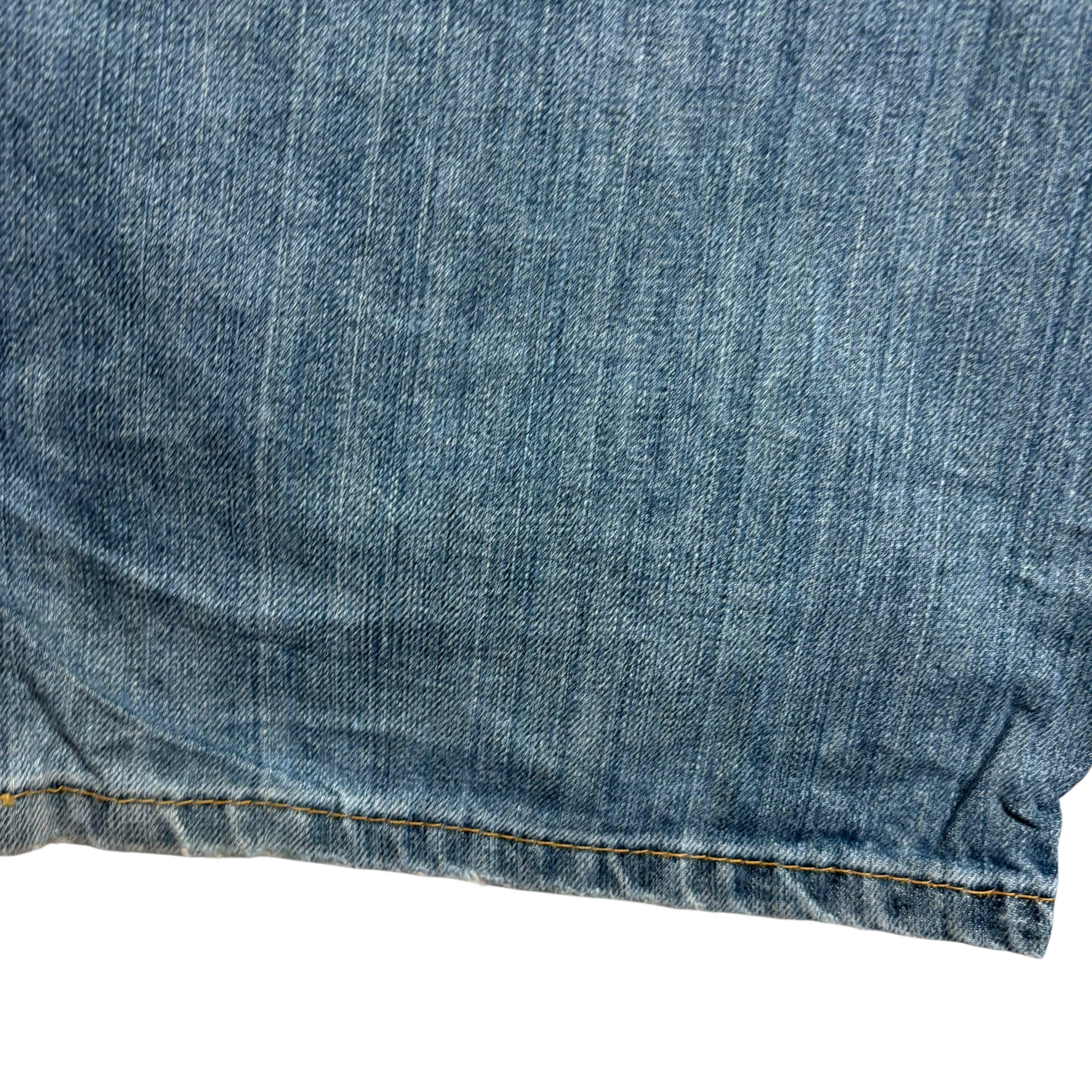 Levis 559 Jeans W52 L32 Mens Blue Baggy Relaxed Straight Fit Denim