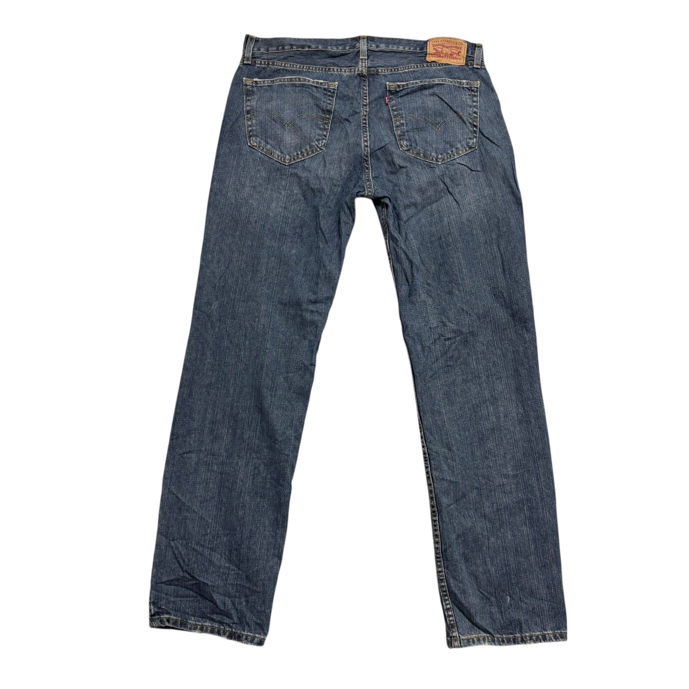 Levis 559 Jeans W36 L32 Mens Dark Blue Baggy Relaxed Straight Fit Denim