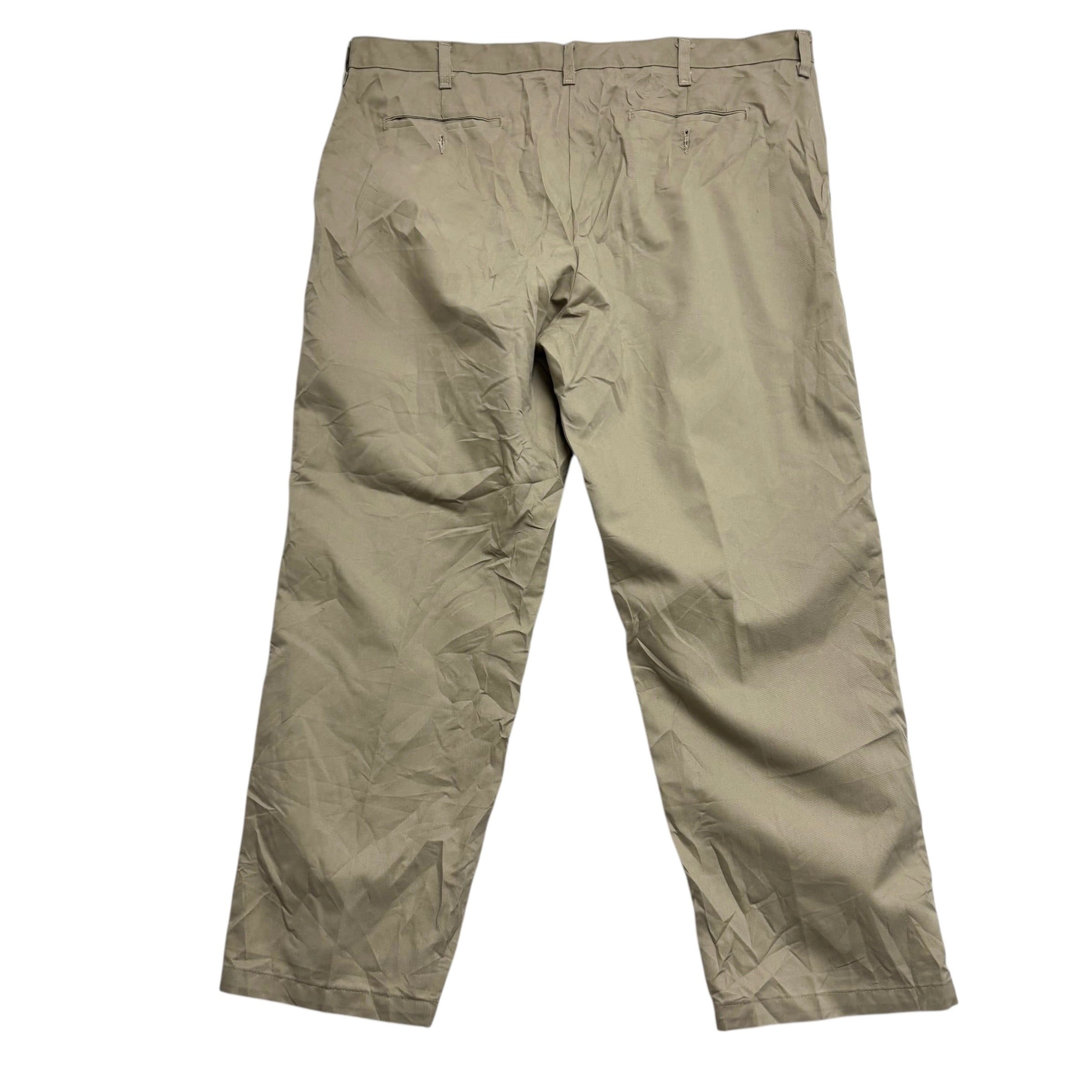 Lee Trousers W40 L30 Mens Beige Relaxed Fit Total Freedom Pants (E)
