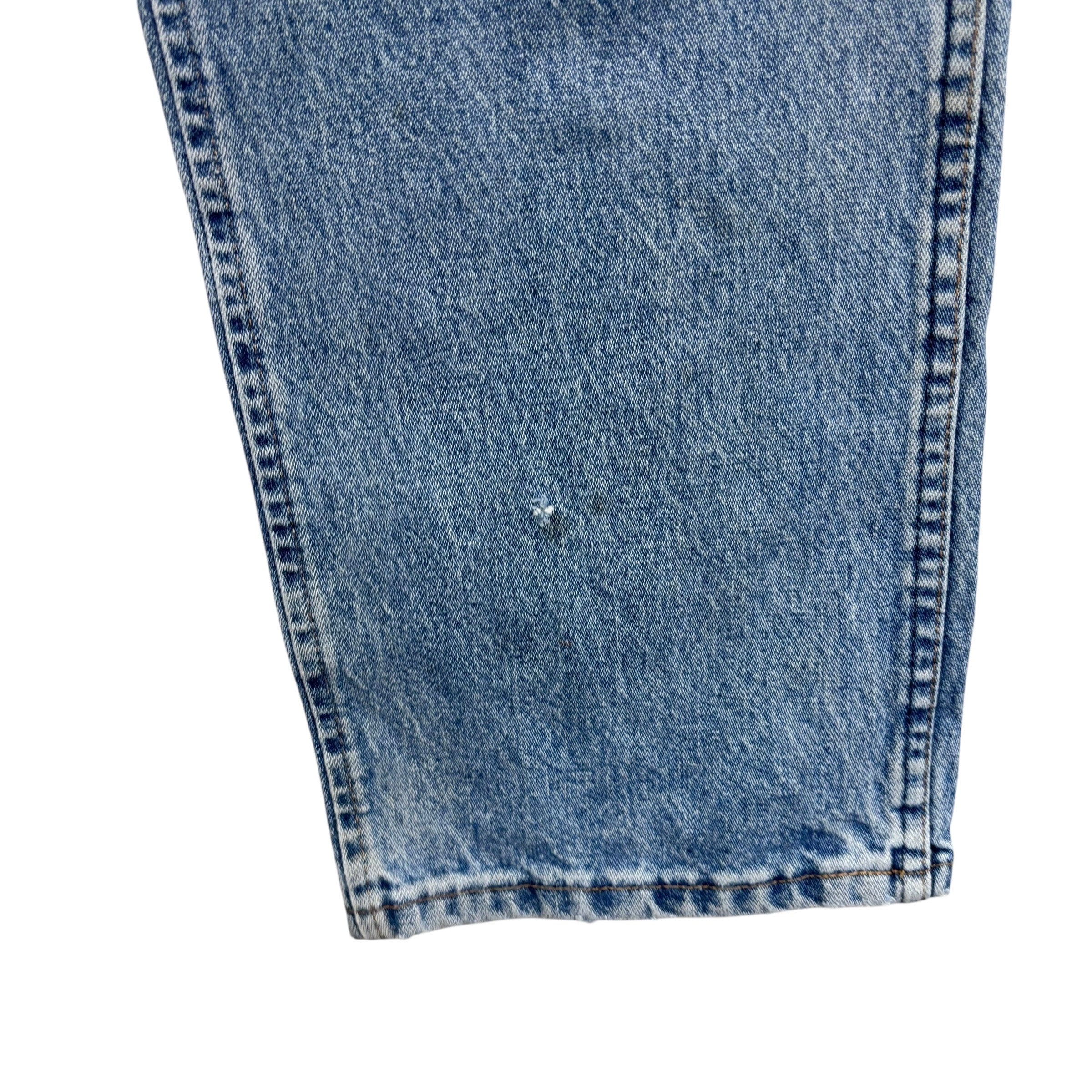 Wrangler Jeans Cowboy Cut W36 L29 Mens Light Blue 47MWZ Original Fit Denim (F)