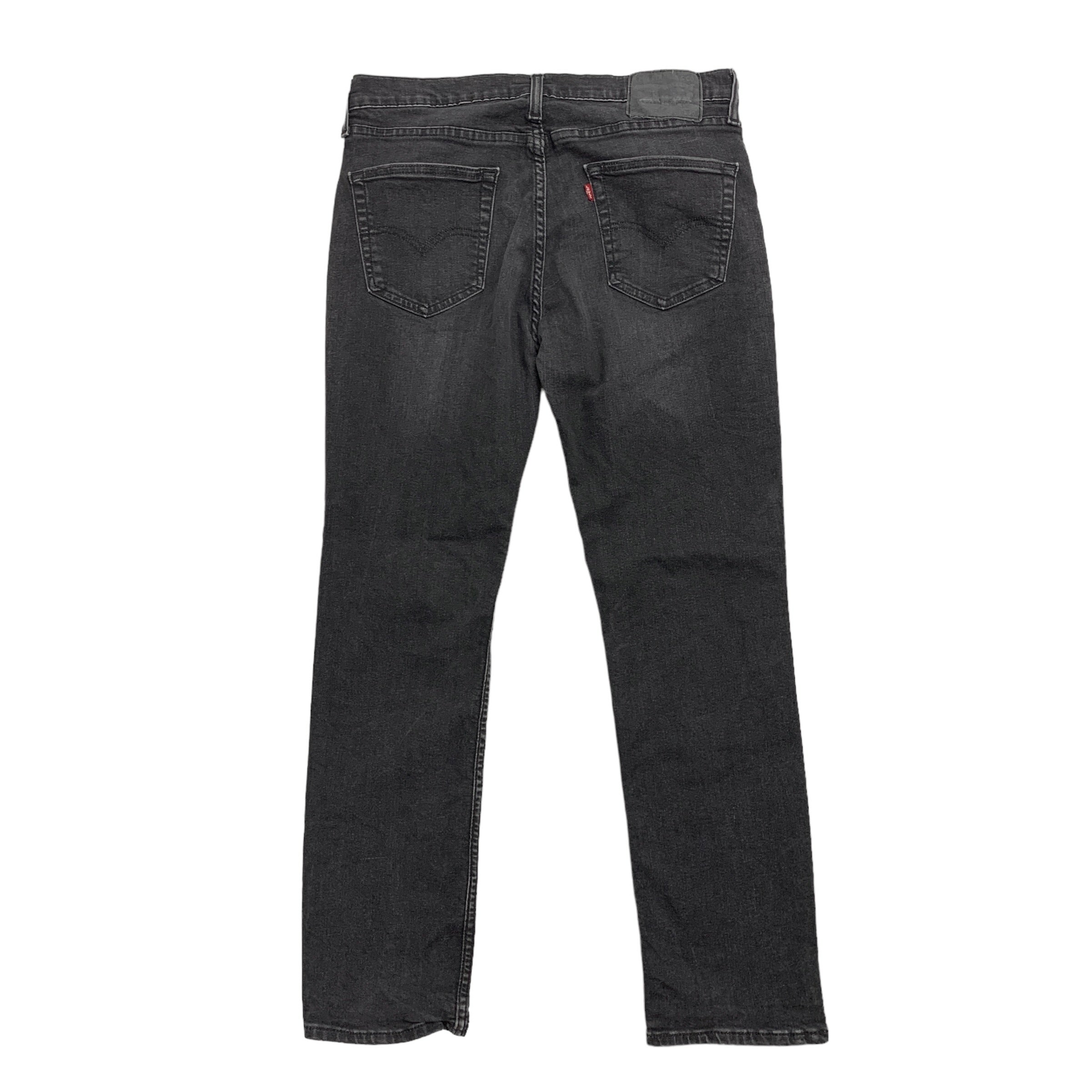 Levis 511 Jeans W34 L30 Mens Black Slim Fit Stretch Denim