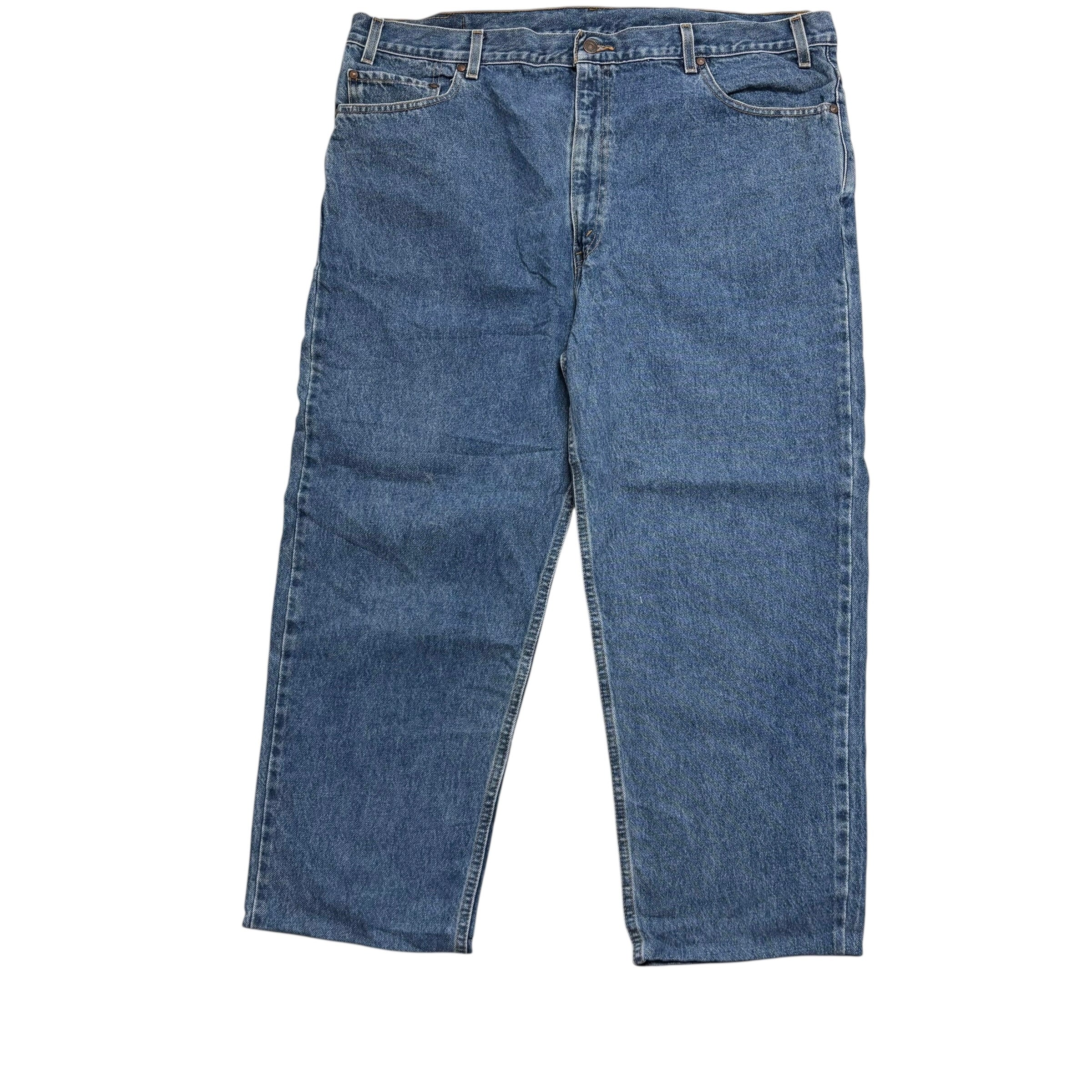 Levis 540 Jeans W44 L27 Mens Mid Blue Relaxed Straight Fit 90s Vintage Denim (E)