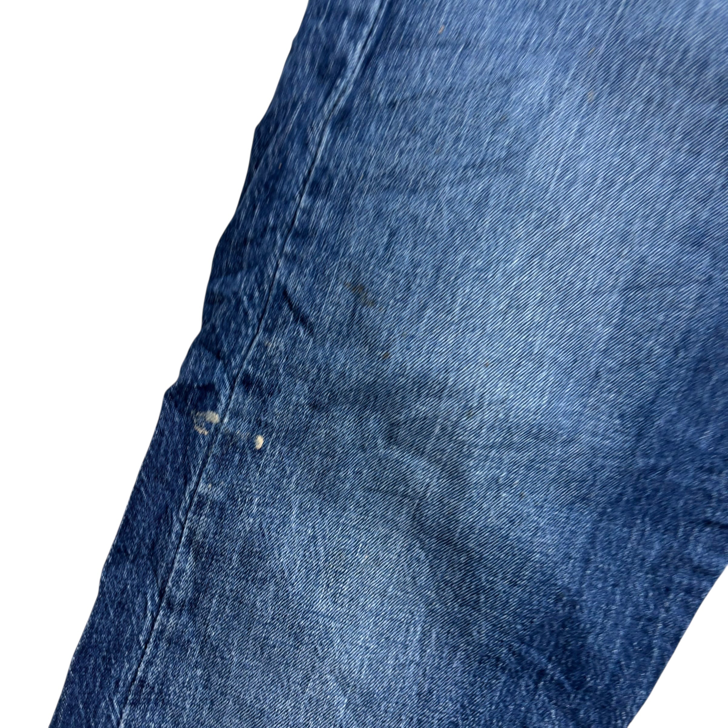 Levis 502 Jeans W34 L29 Mens Mid Blue Regular Tapered Fit Stretch Denim (F)