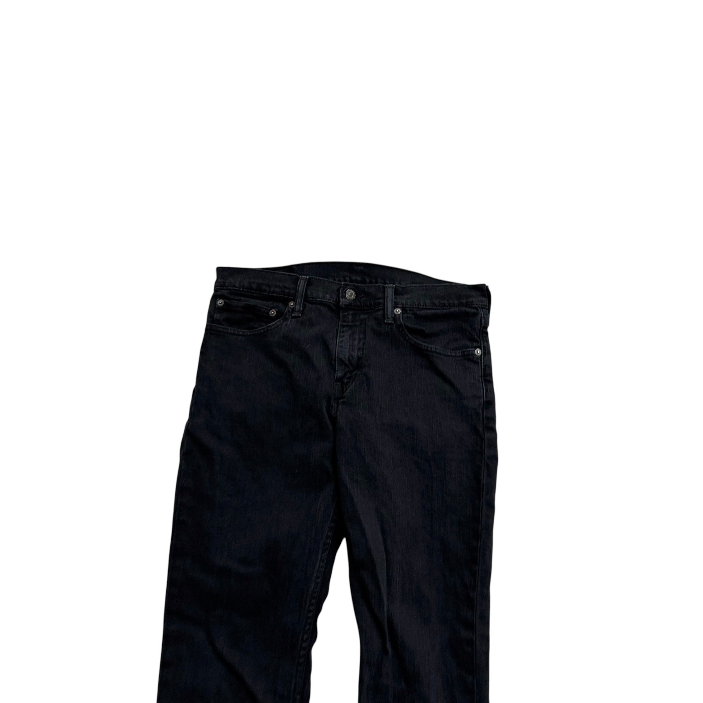 Levis 511 Jeans W32 L29 Mens Black Slim Fit Stretch Denim (E)