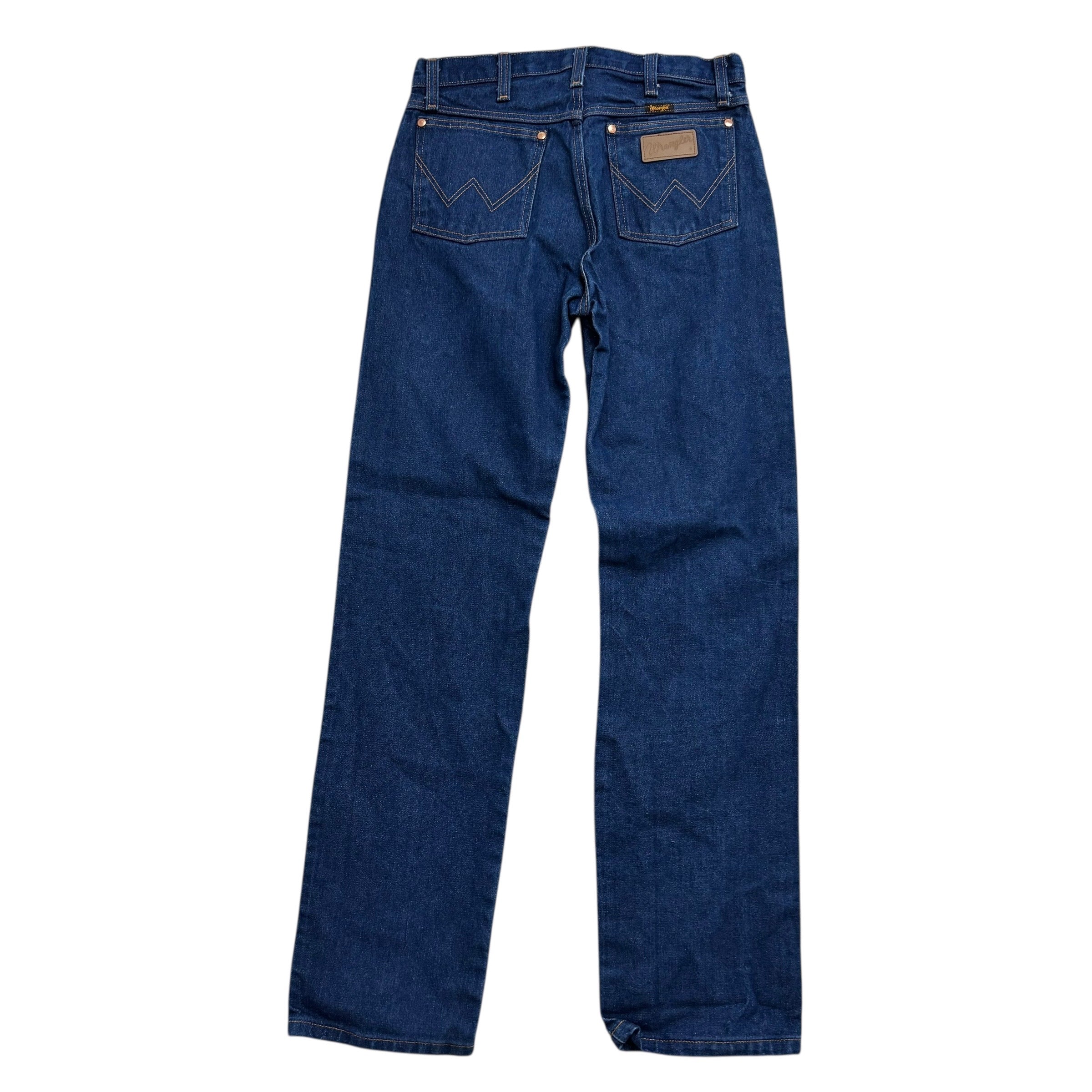 Wrangler Jeans Cowboy Cut W30 L34 Mens Dark Blue 13MWZ Original Fit Denim (E)