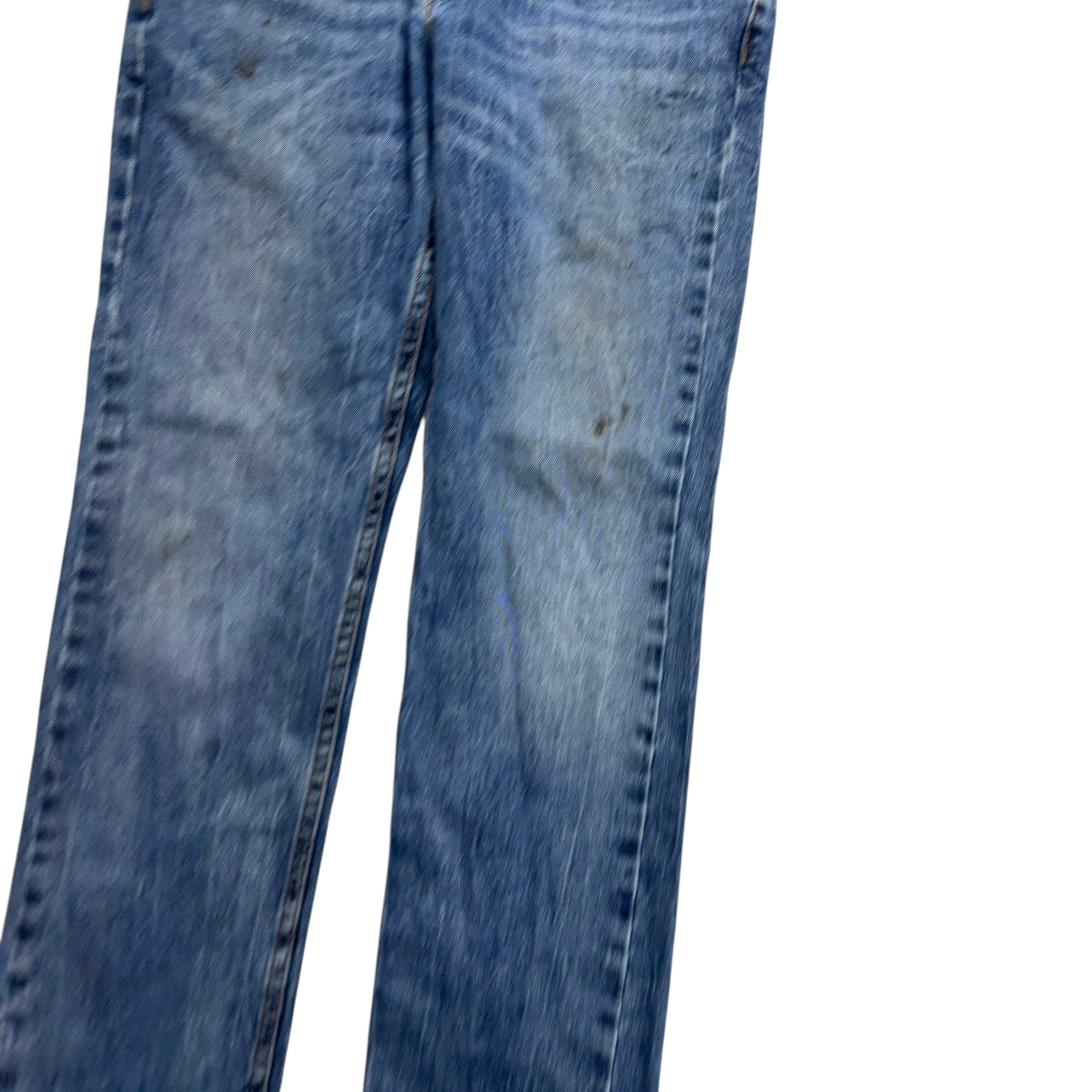 Levis 511 Jeans W30 L29 Mens Mid Blue Slim Fit Stretch Denim (F)