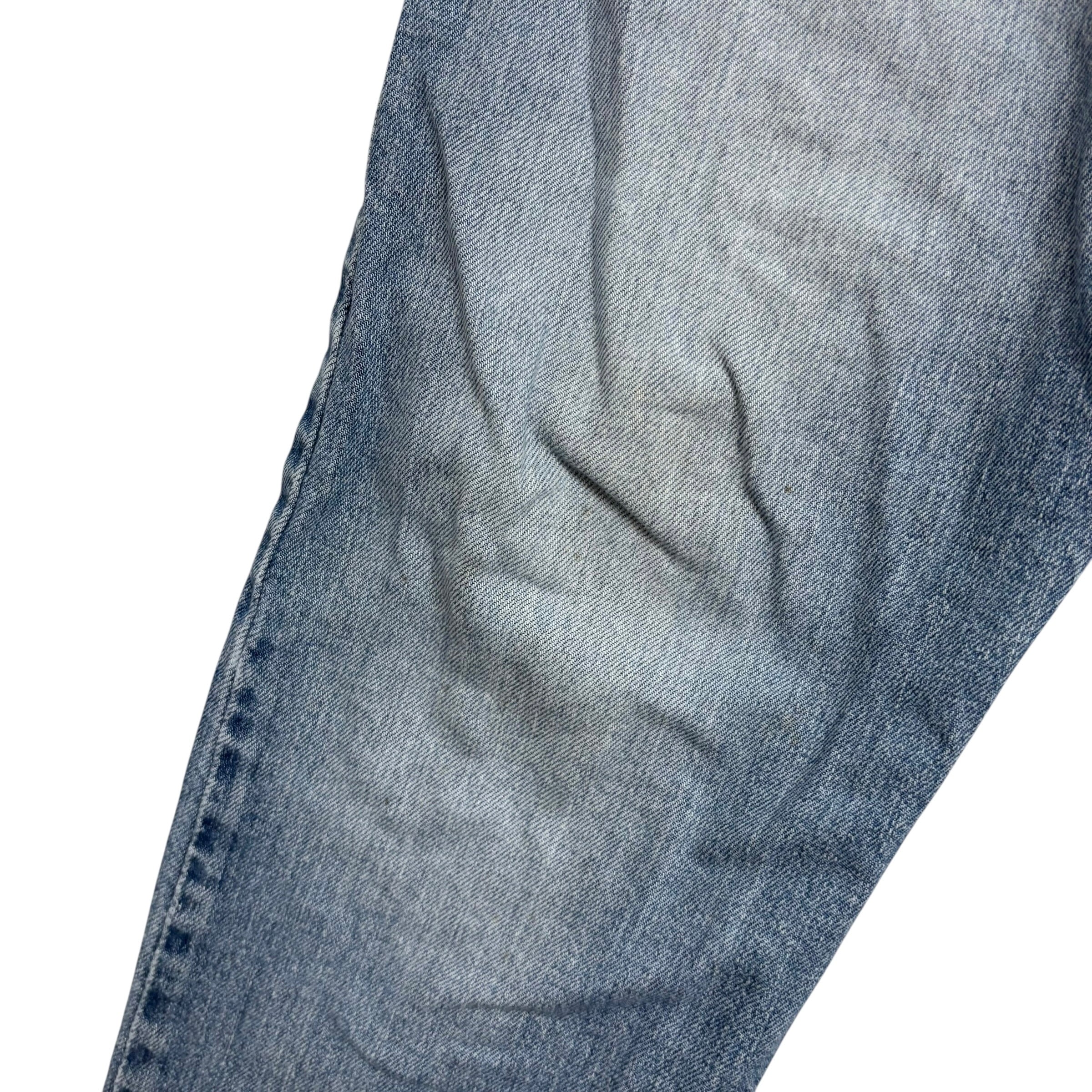 Levis 512 Jeans W36 L32 Mens Light Blue Slim Tapered Fit Stretch Denim (F)