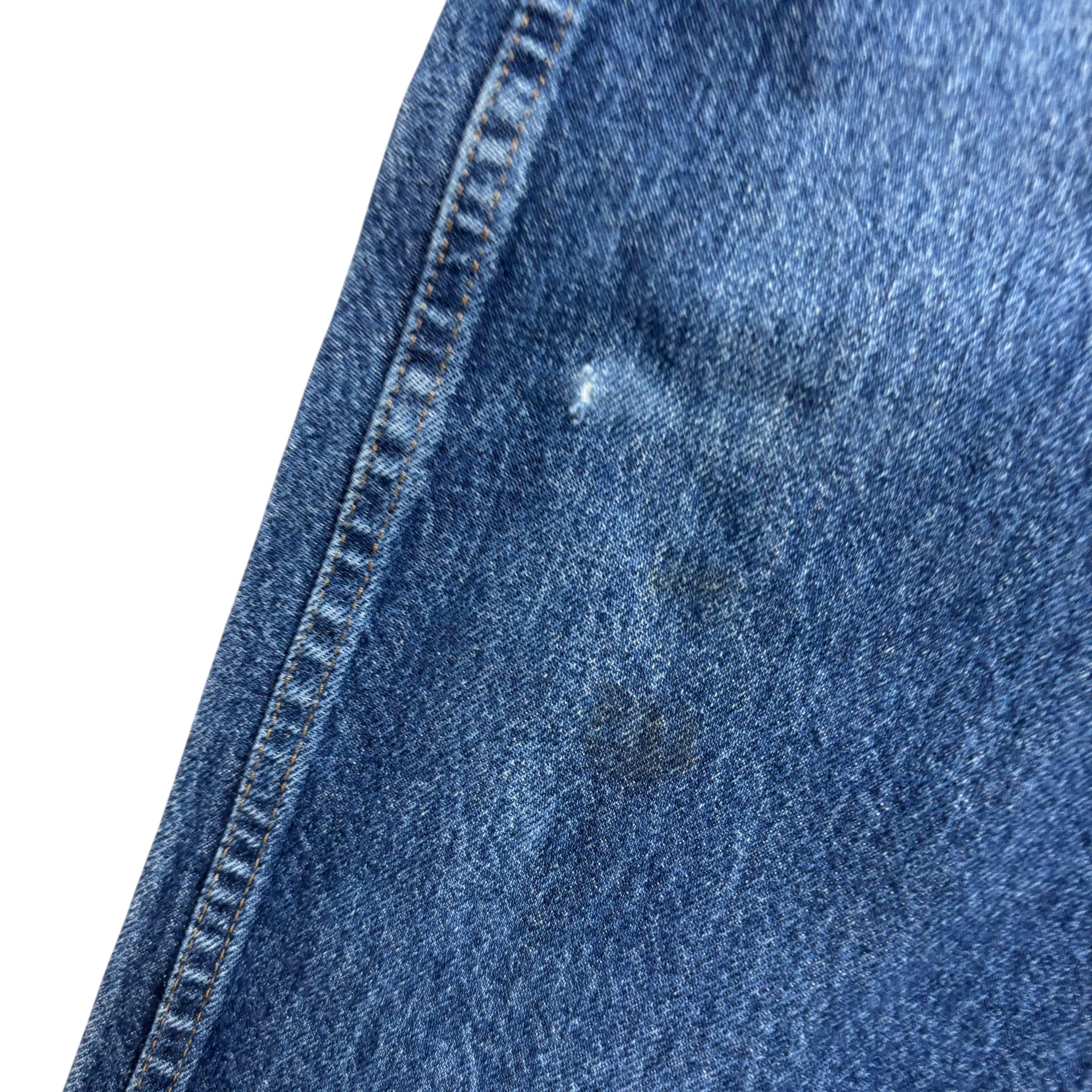 Wrangler Jeans W32 L32 Mens Mid Blue Regular Straight Fit Vintage Denim