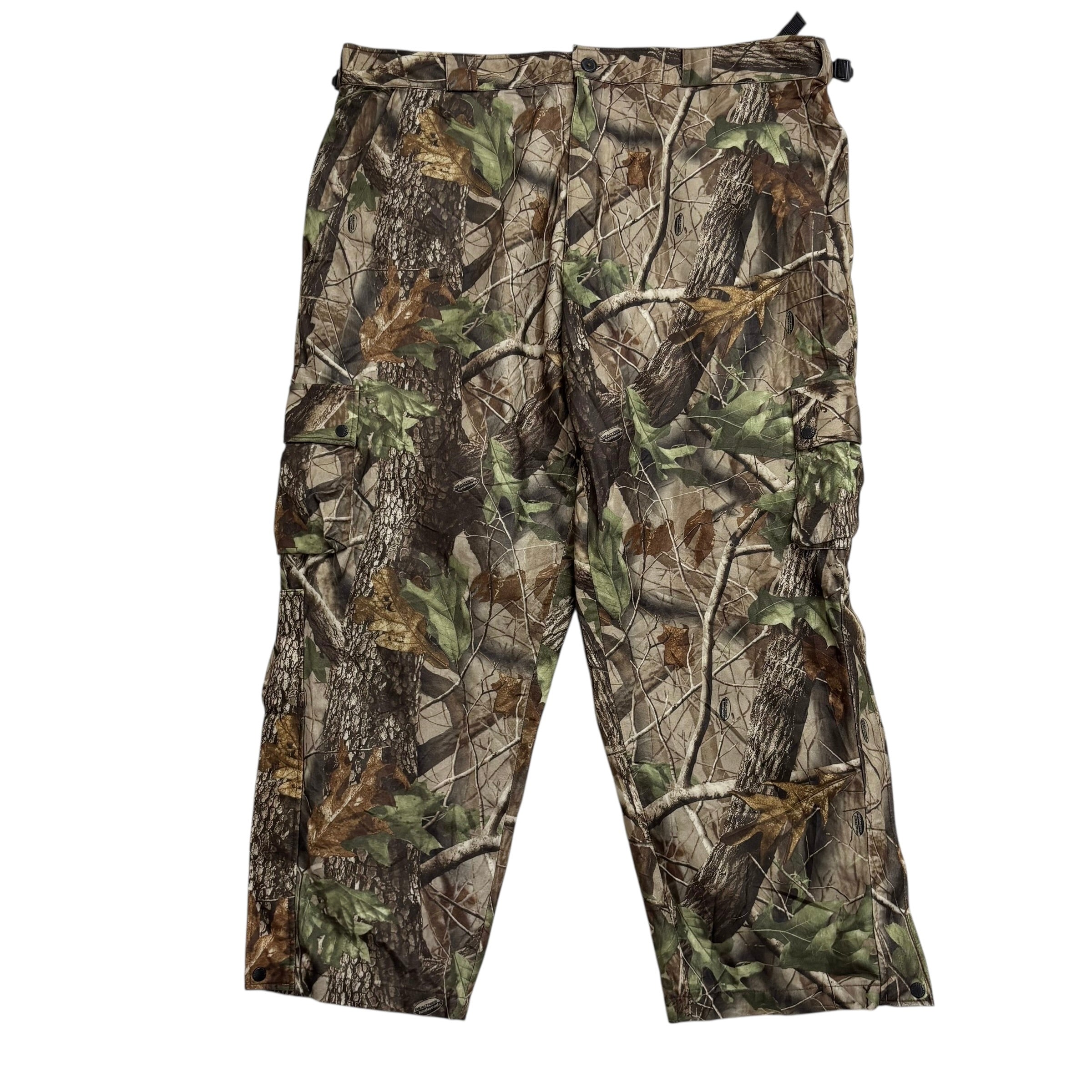Realtree Trousers Mens 3XL Cargo Camo Baggy Relaxed Fit Pants (E)