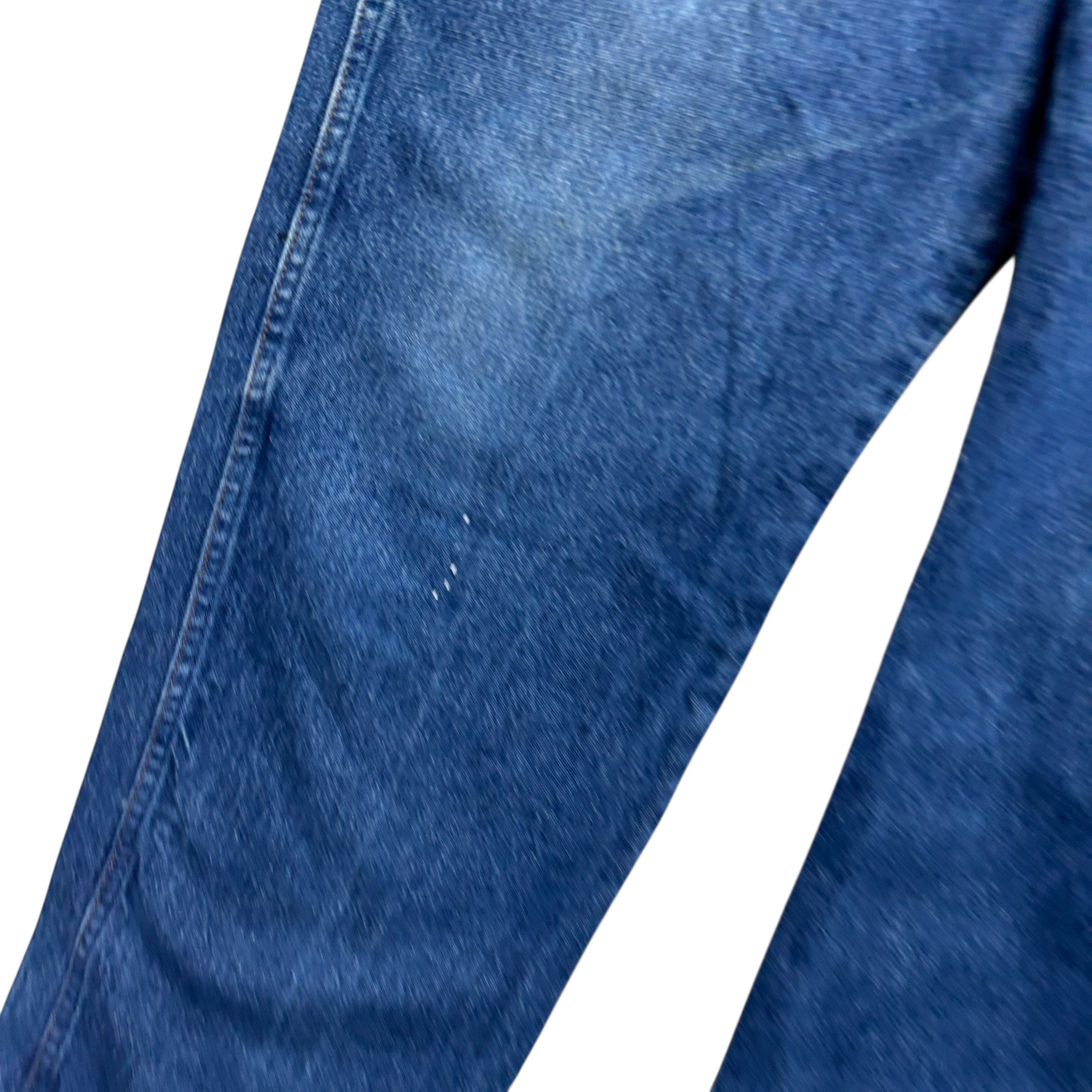 Wrangler Jeans Cowboy Cut W40 L32 Mens Mid Blue 13MWZ Original Fit Denim