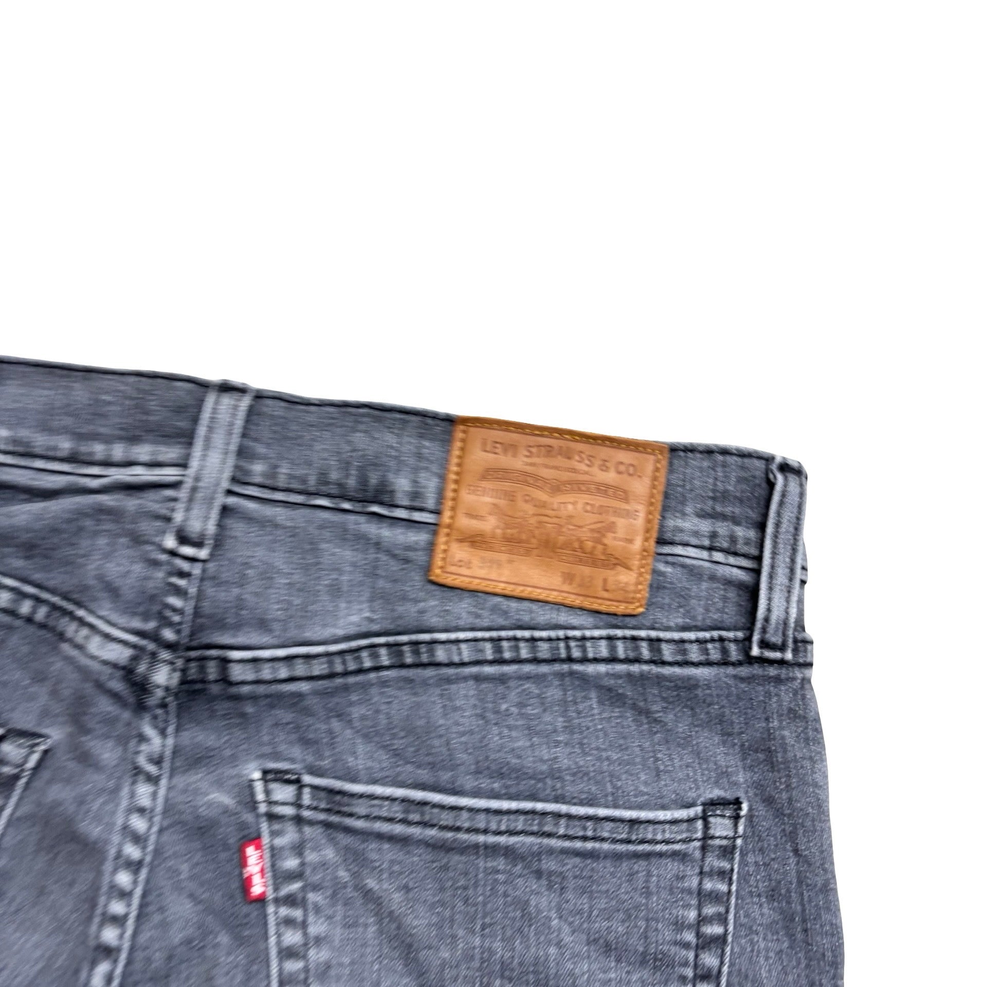 Levis 511 Jeans W33 L25 Mens Grey Slim Fit Stretch Premium Denim (E)
