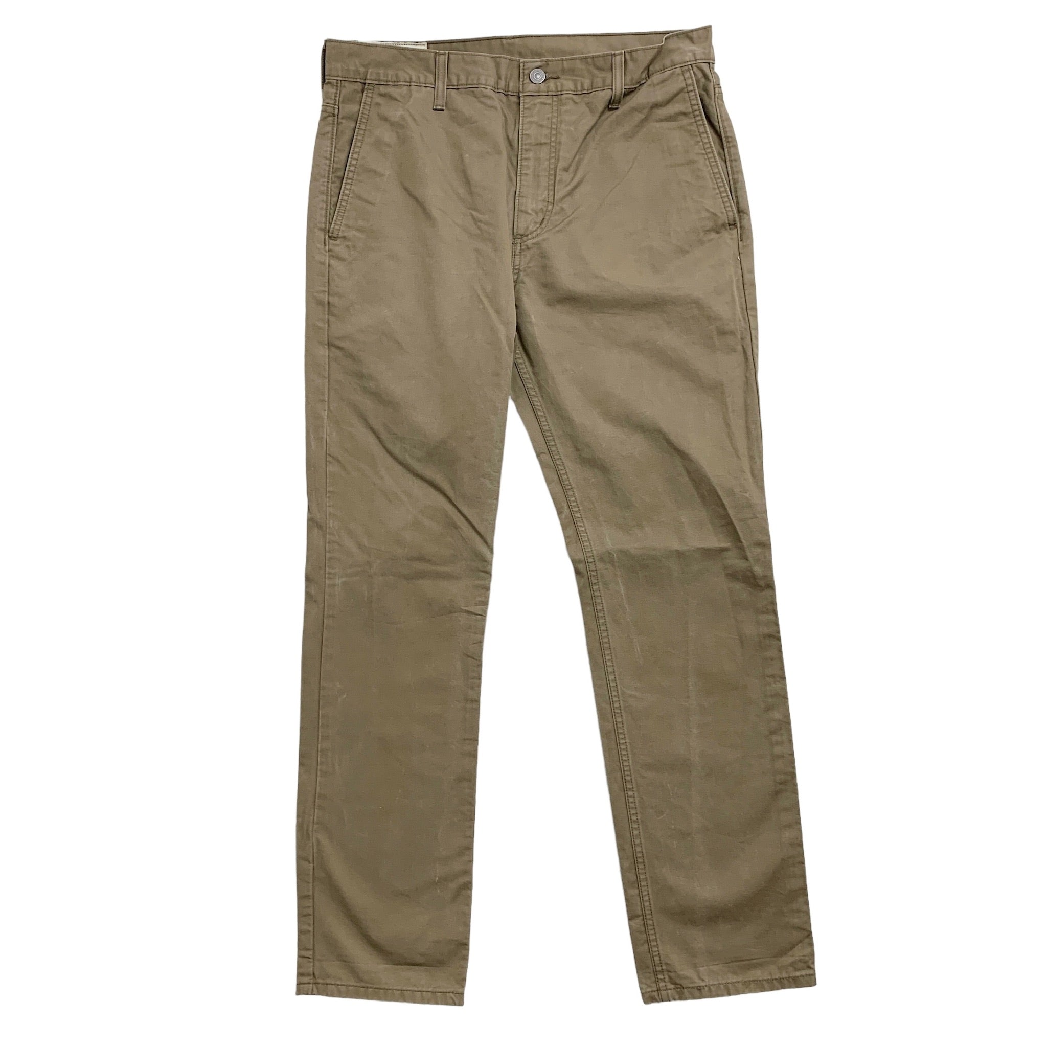 Levis 511 Chino Trousers W33 L30 Mens Brown Slim Fit Cotton Pants