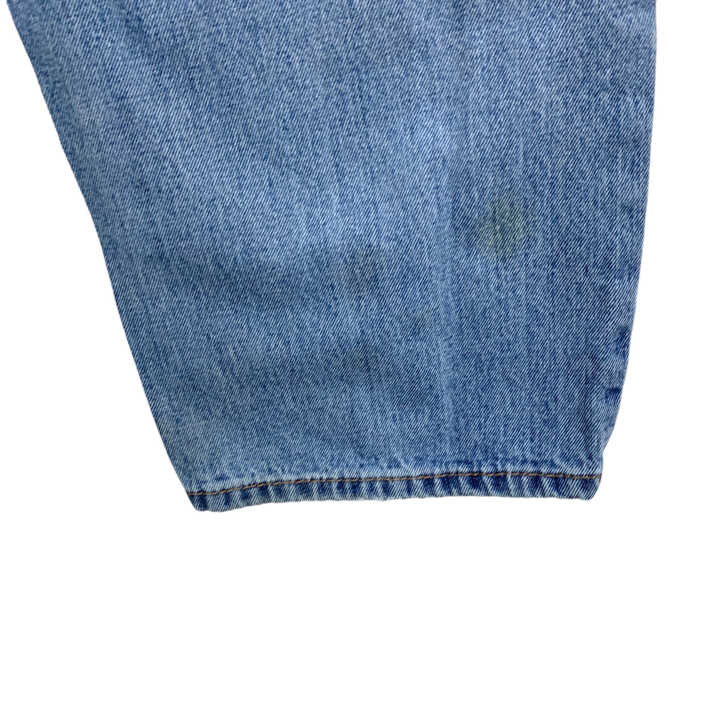 Levis 550 Jeans W38 L32 Mens Mid Blue Baggy Relaxed Straight Fit Denim