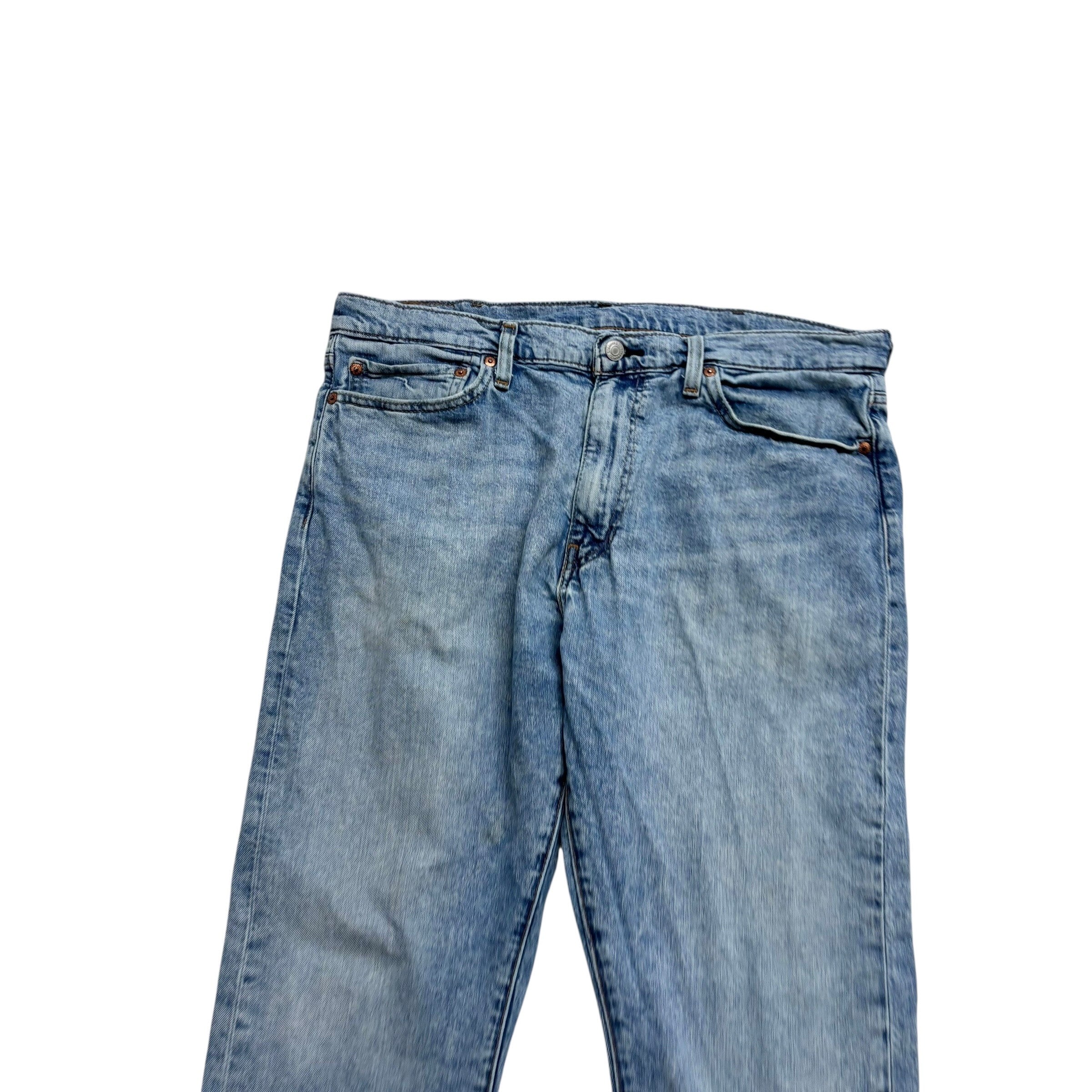 Levis 510 Jeans W38 L30 Mens Light Blue Skinny Fit Stretch Denim