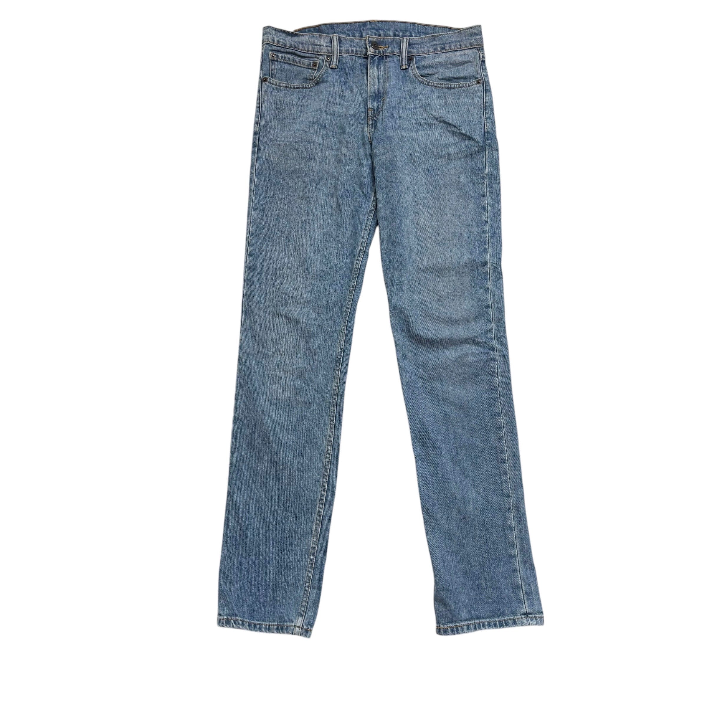 Levis 511 Jeans W31 L34 Mens Light Blue Slim Fit Stretch Denim (E)