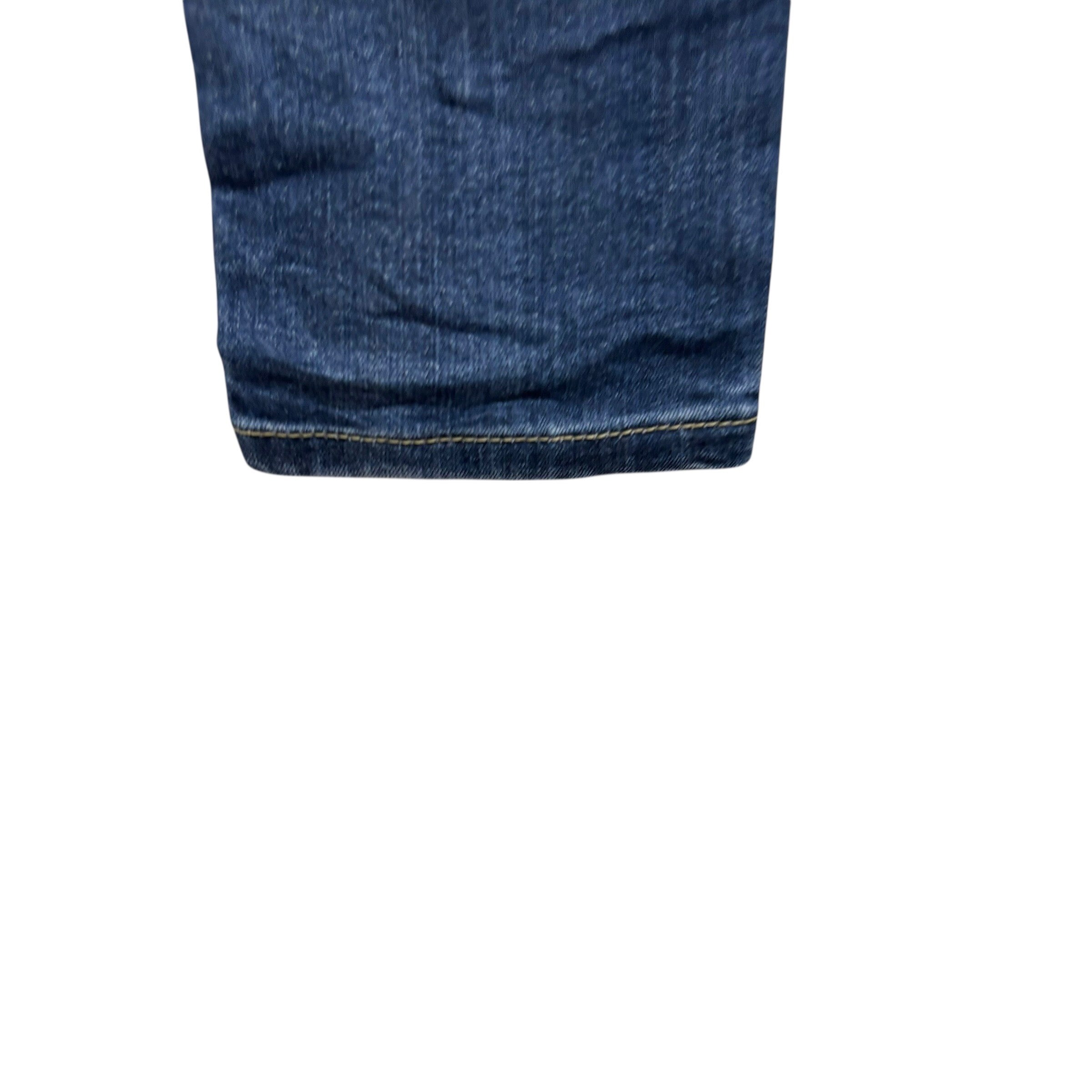 Levis 711 Jeans W25 L25 Womens Skinny Fit Mid Blue Stretch Premium Denim