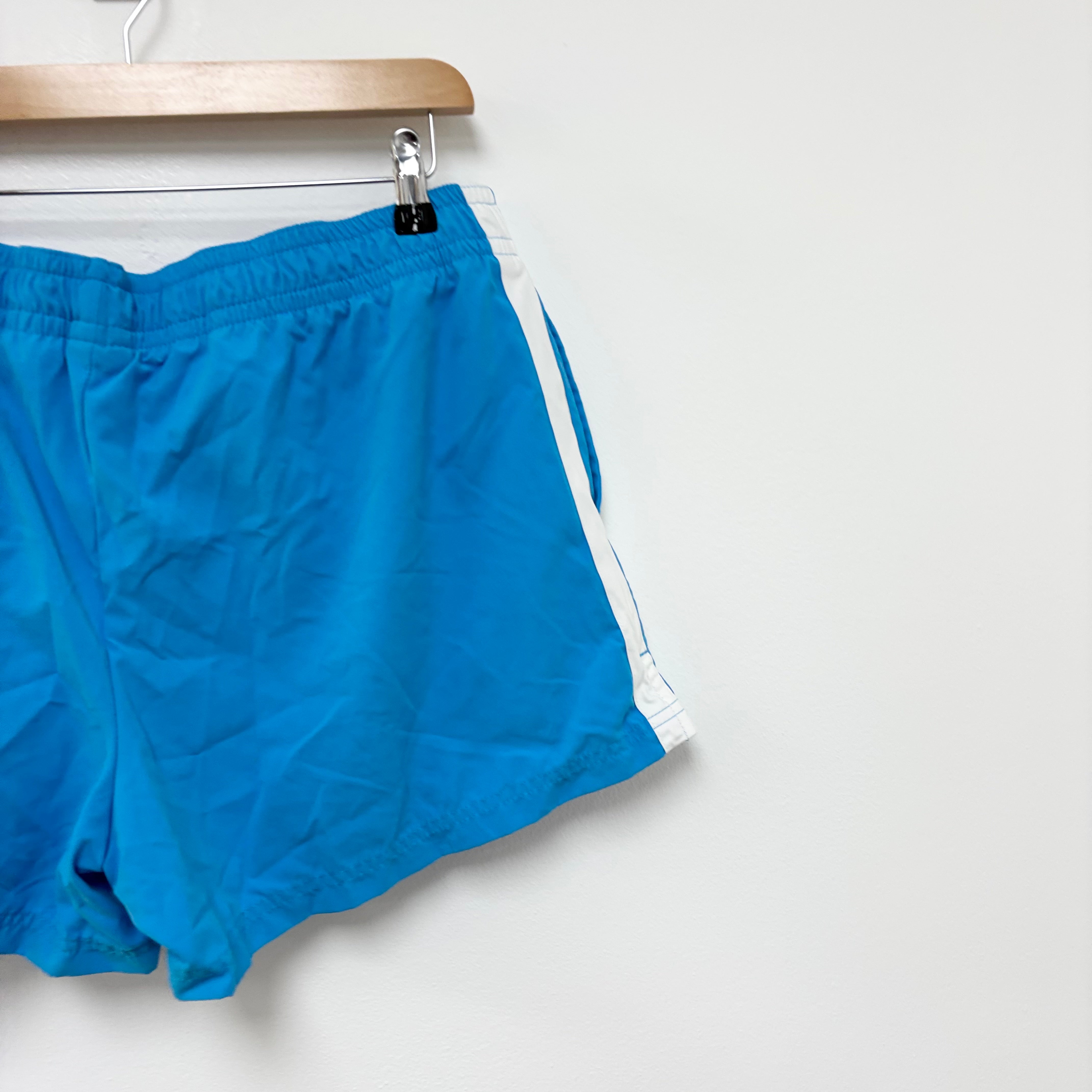 Nike Shorts Womens XL Blue Vintage Running Sports Gym Athletic (E)