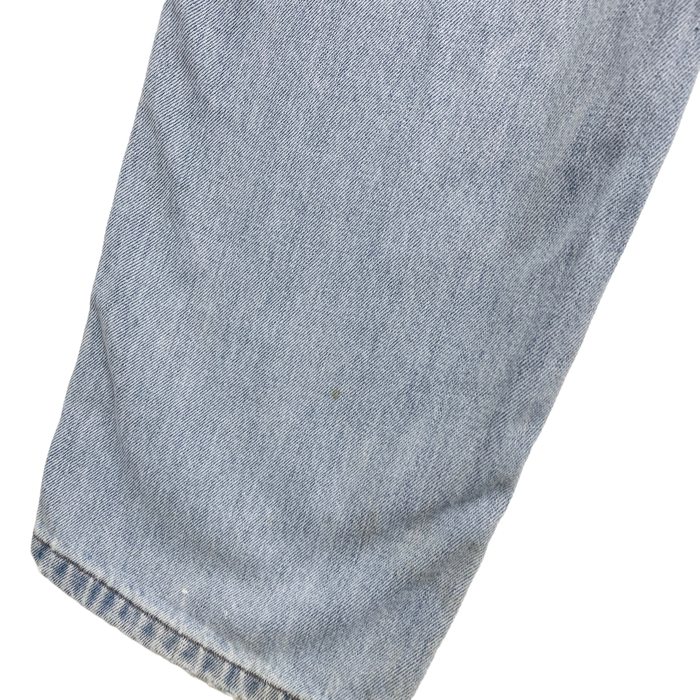 Levis SilverTab Baggy Jeans W33 L34 Mens Light Blue Relaxed Fit Denim Y2K