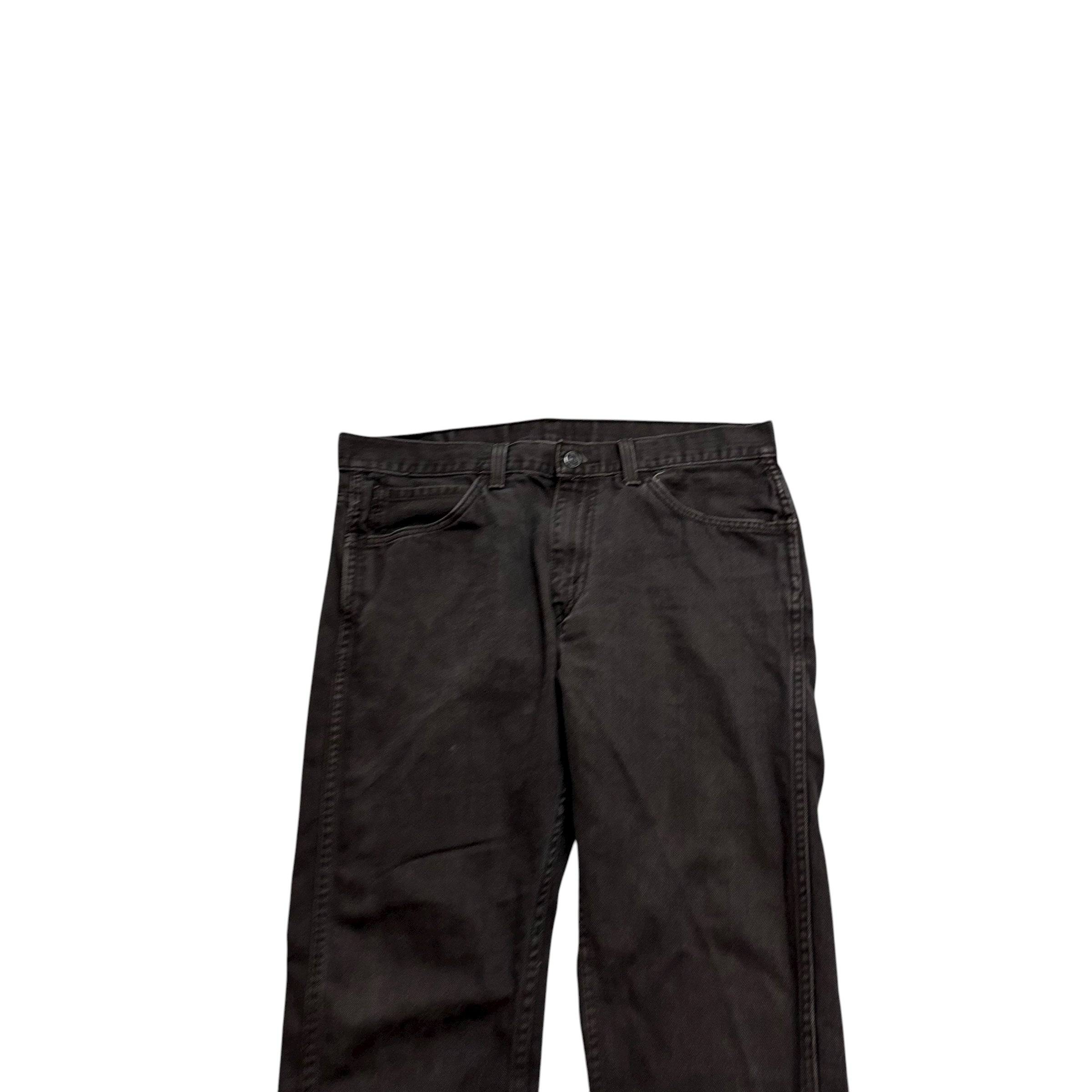 Levis 513 Jeans W36 L31 Mens Brown Slim Straight Fit Vintage Denim