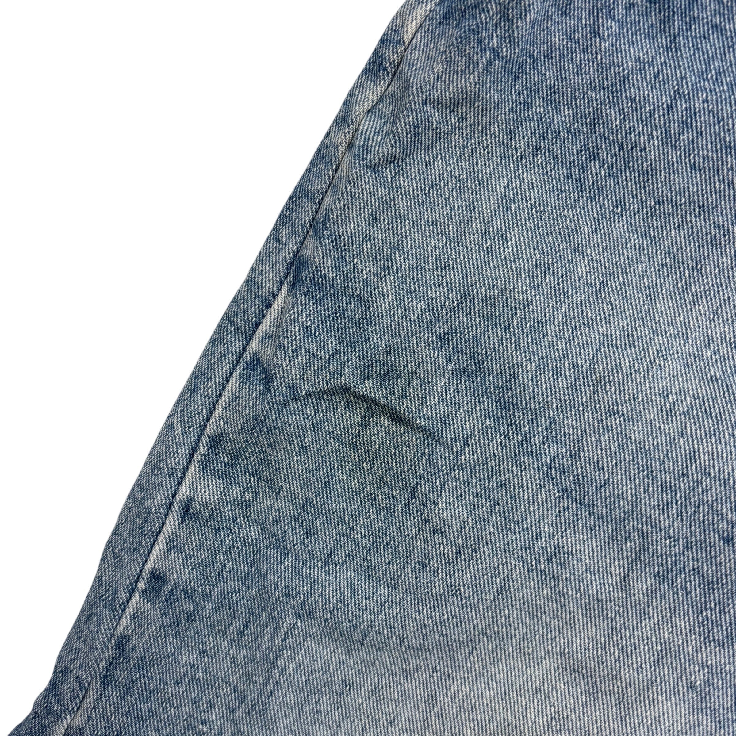 Vintage Wrangler Jorts W38 Mens Denim Shorts Light Blue Baggy Relaxed Fit (F)