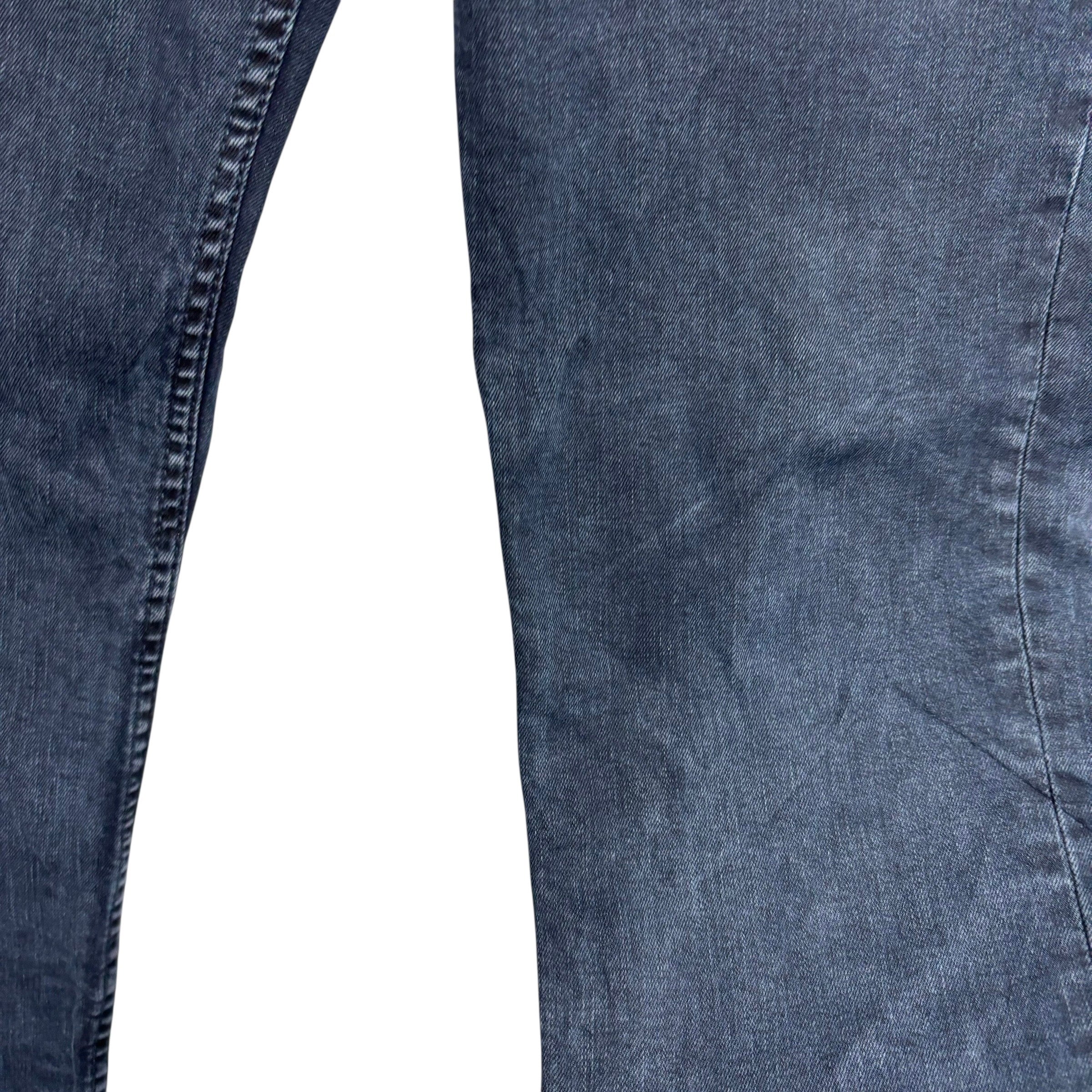 Levis 511 Jeans W34 L34 Mens Navy Blue Slim Fit Stretch Denim