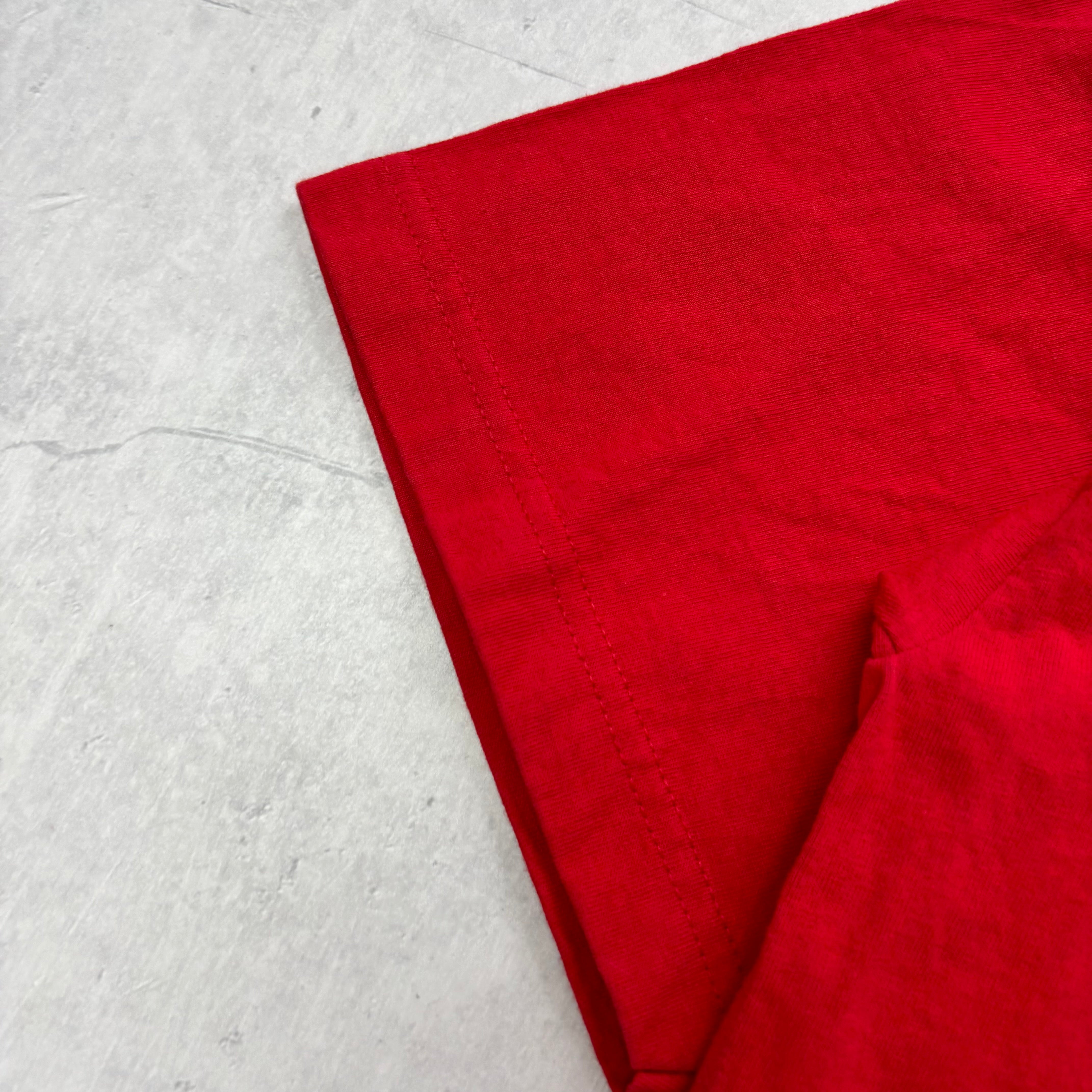 Vintage T Shirt Mens XL Red Graphic Print 00s Union Teachers USA (E)