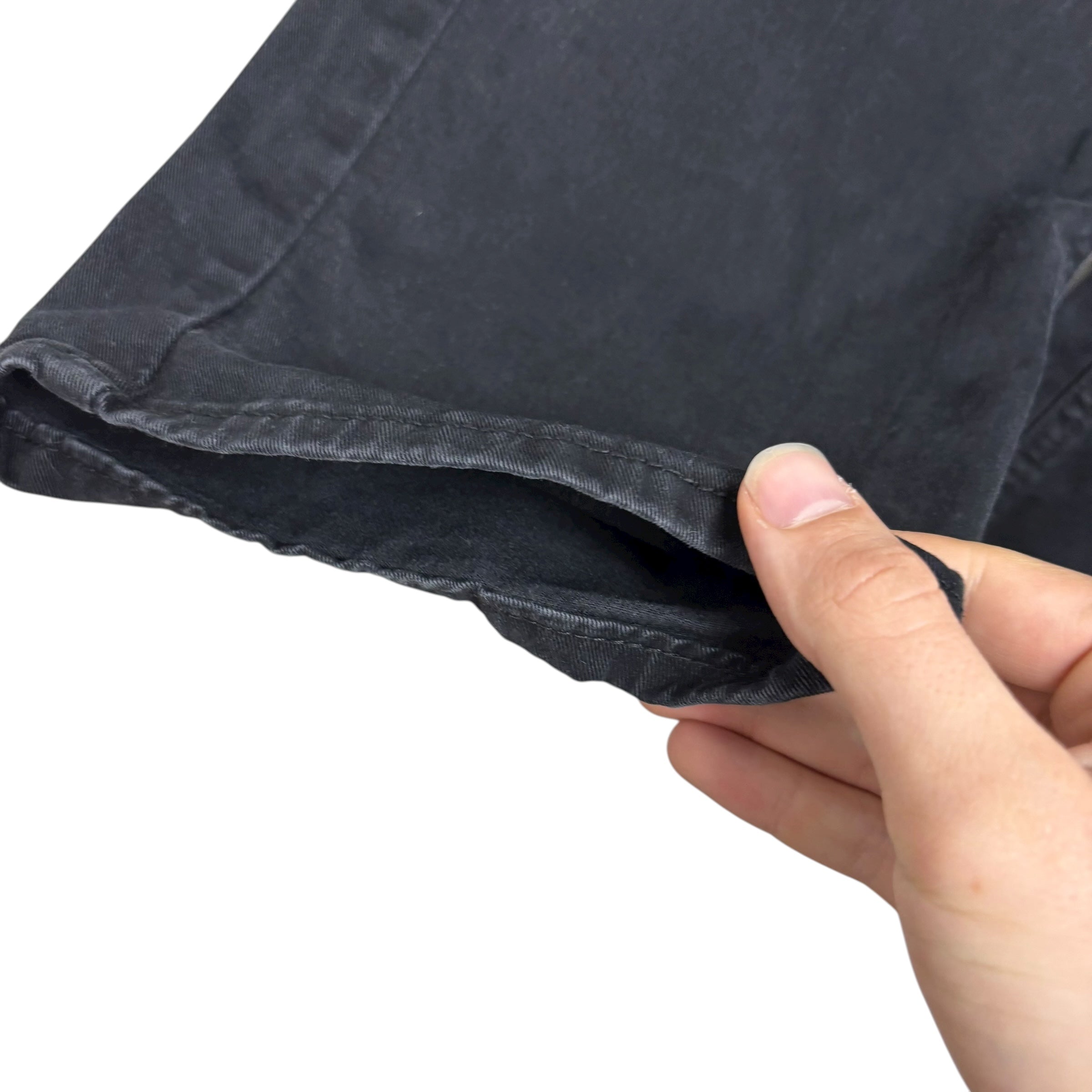 Levis Signature Trousers W34 L28 Mens Black Athletic Fit Stretch Pants