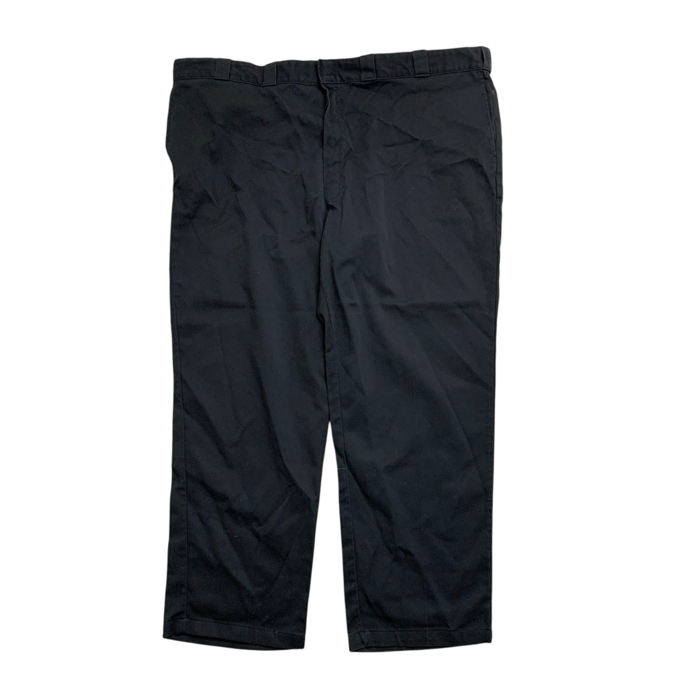 Dickies 874 Trousers W50 L32 Mens Black Pants Original Straight Fit Workwear