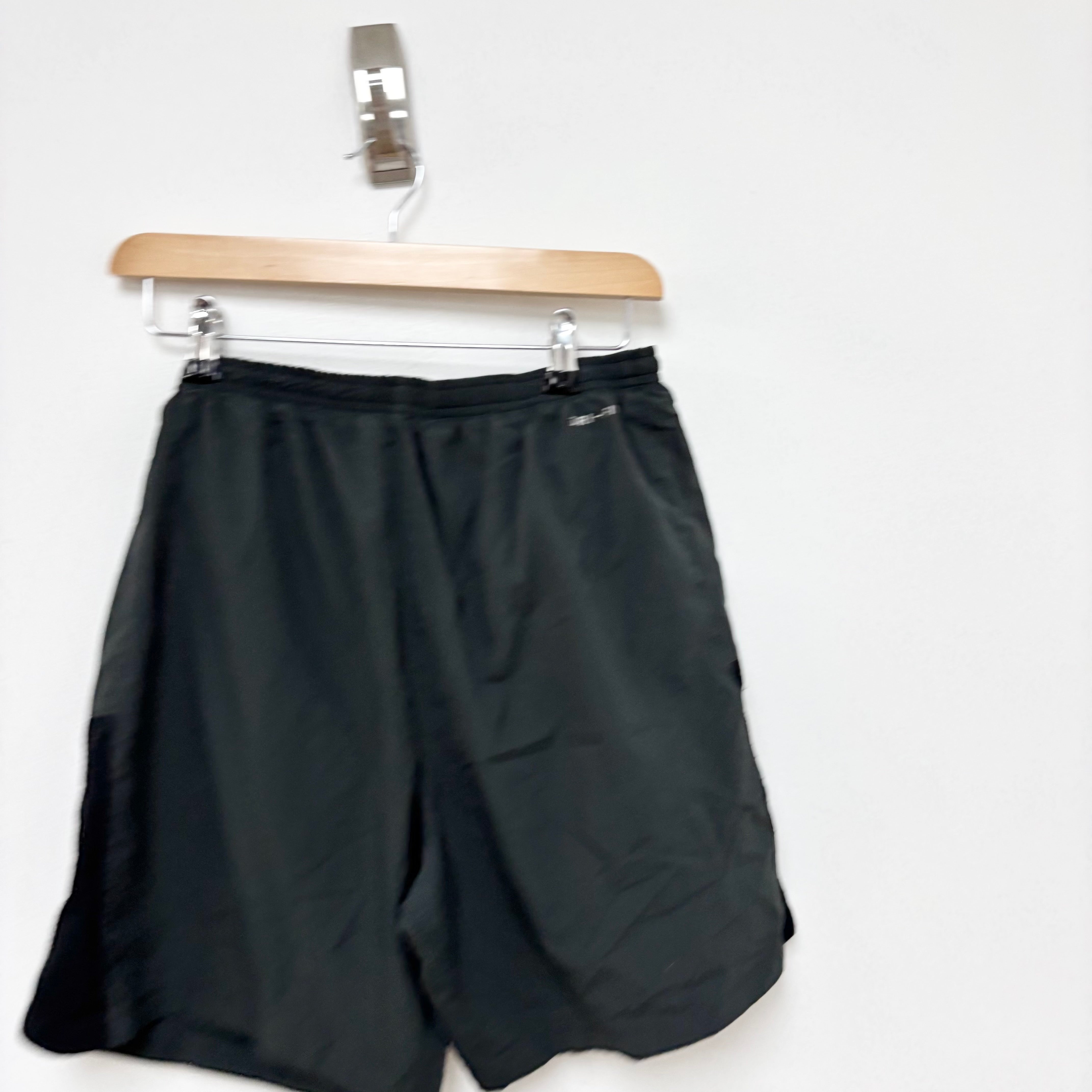 Adidas Shorts Mens Large Black Sports Running Gym Athletic Pockets