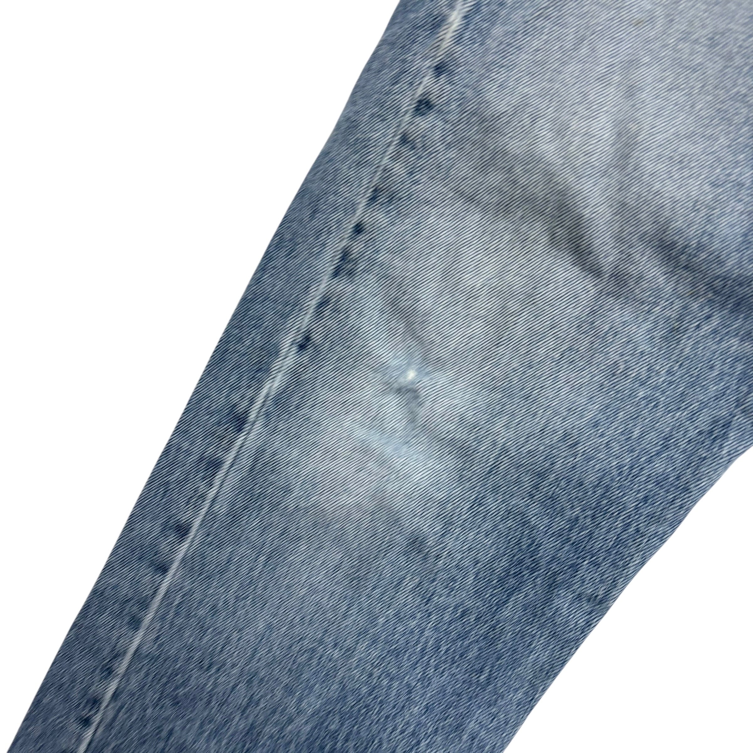 Levis 513 Jeans W33 L32 Mens Light Blue Slim Straight Fit Stretch Denim