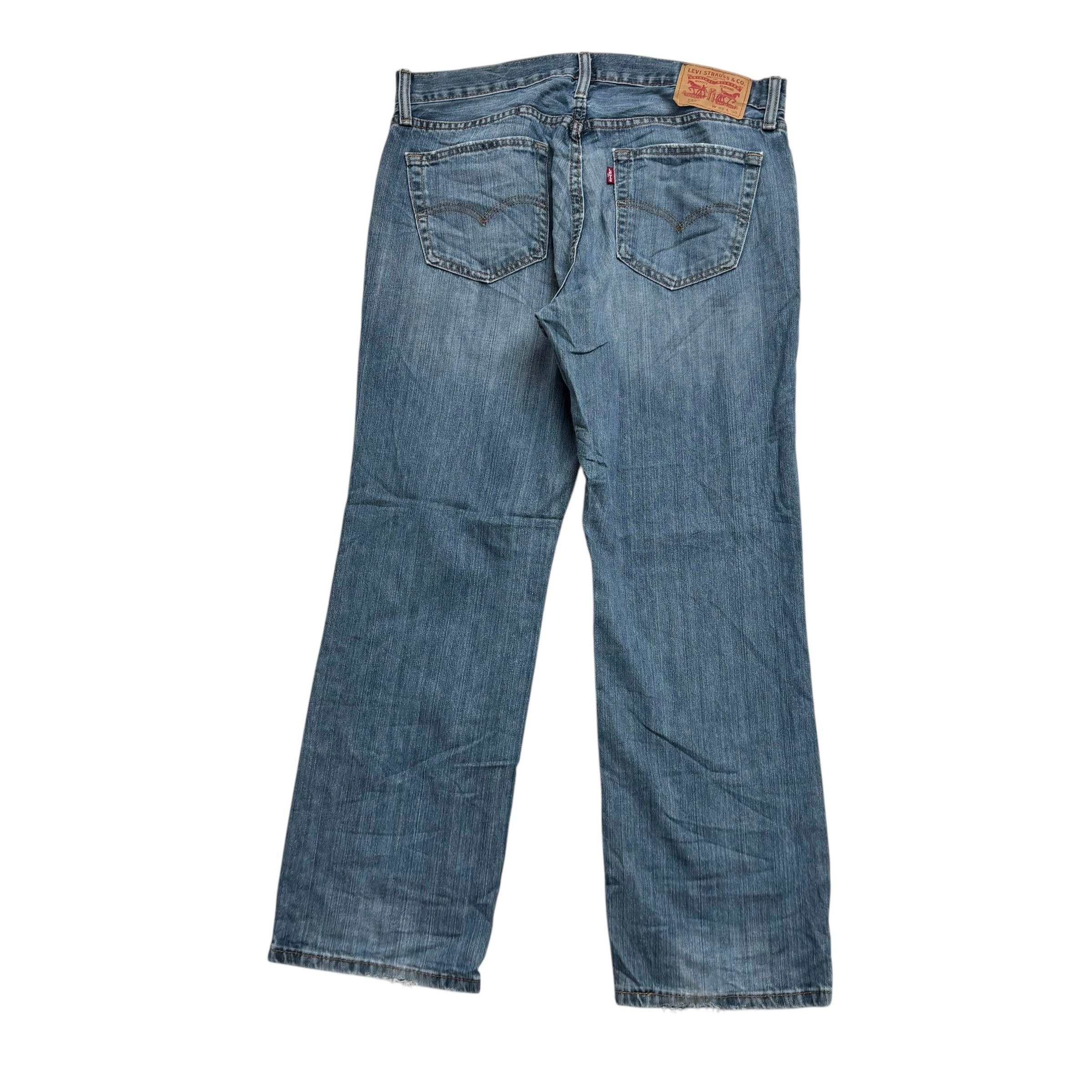 Levis 559 Jeans W33 L30 Mens Blue Baggy Relaxed Straight Fit Denim