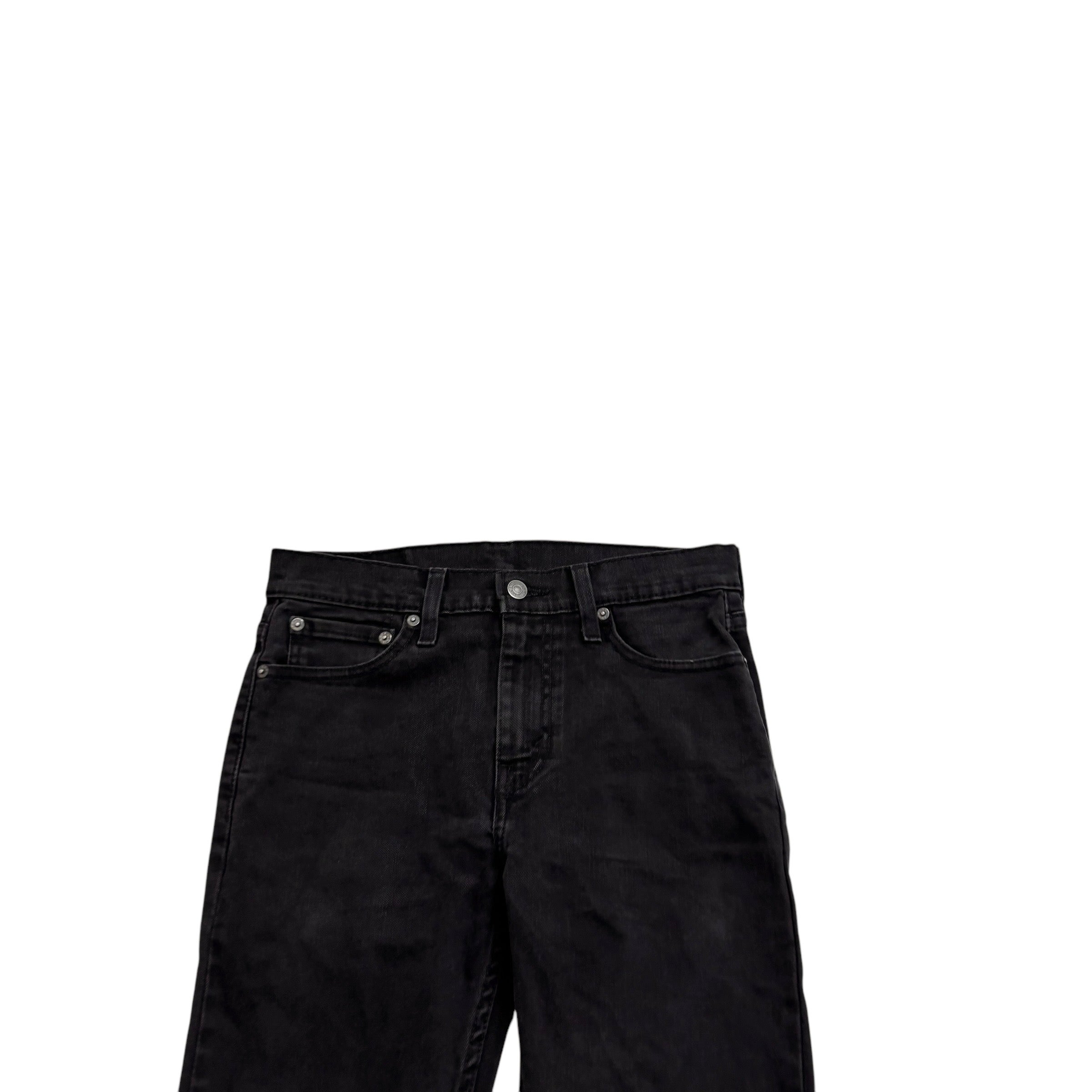 Levis 510 Jeans W30 L32 Mens Black Skinny Fit Stretch Denim