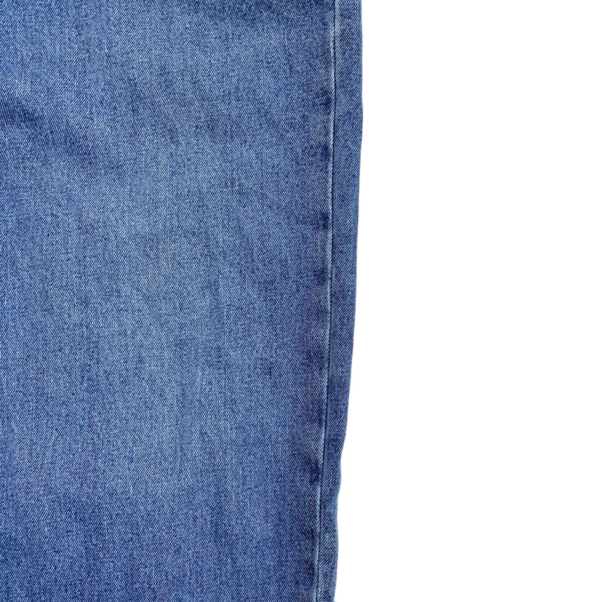 Levis 550 Jeans W40 L34 Mens Mid Blue Baggy Relaxed Straight Fit Denim