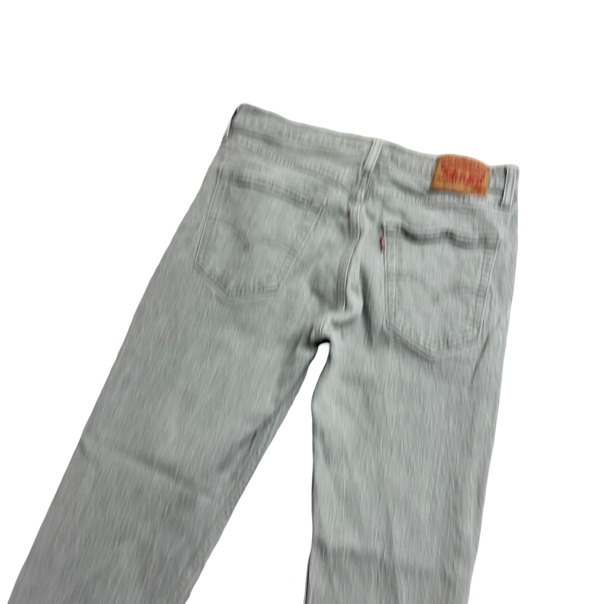 Levis 512 Jeans W32 L34 Mens Green Slim Tapered Fit Stretch Denim