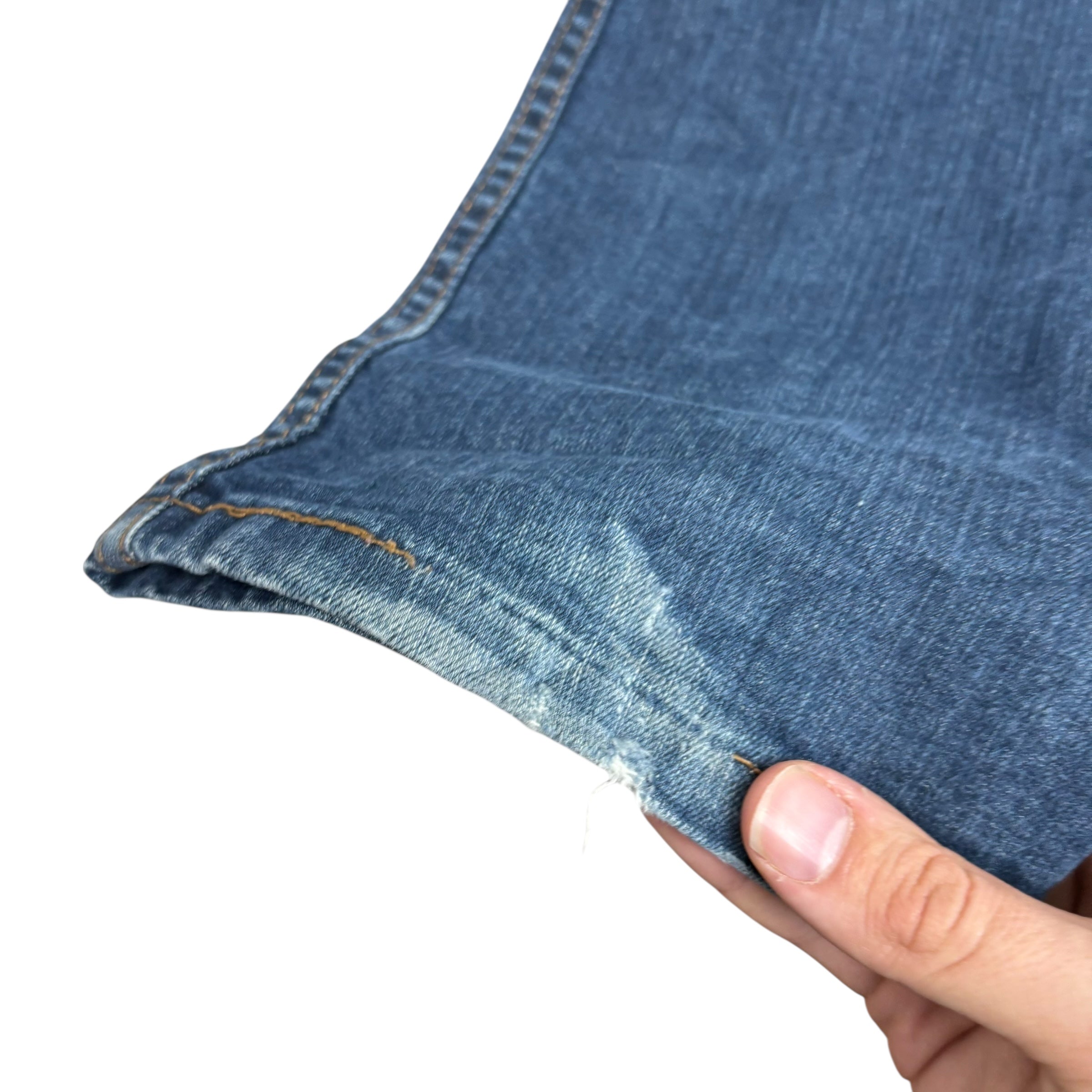 Levis 514 Jeans W32 L32 Mens Dark Blue Regular Straight Fit Stretch Denim