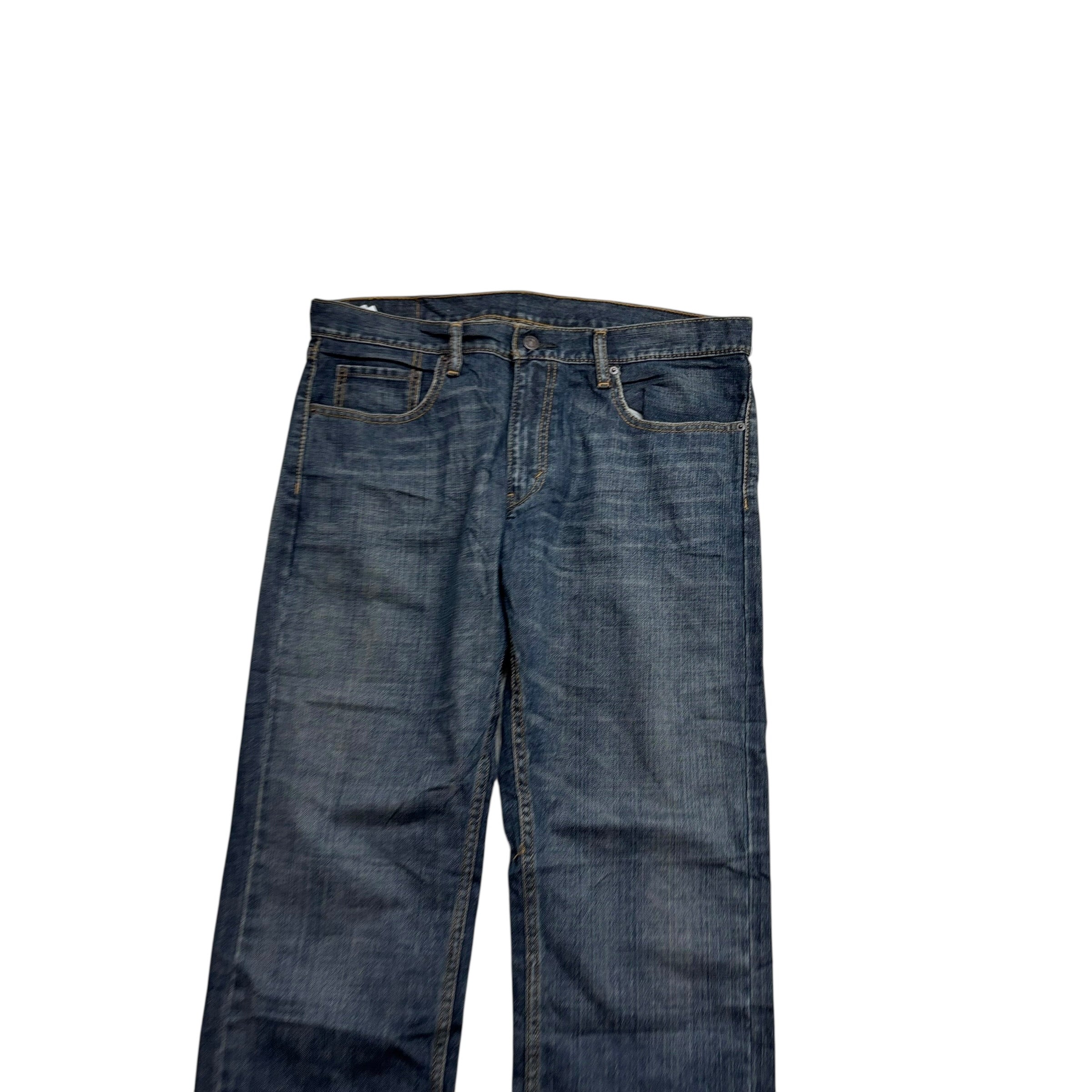 Levis 559 Jeans W36 L32 Mens Dark Blue Baggy Relaxed Straight Fit Vintage (E)