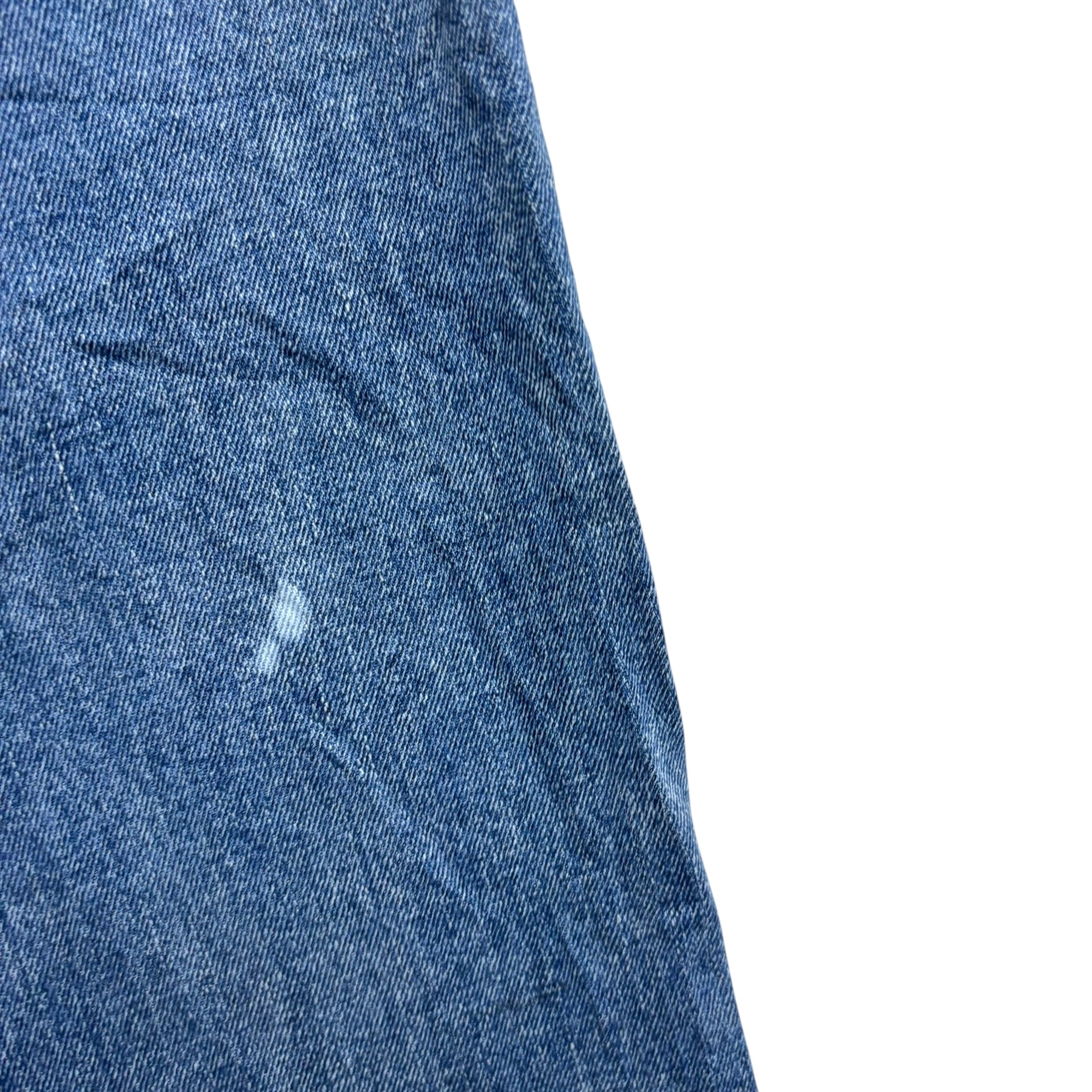 Levis 559 Jeans W36 L30 Mens Mid Blue Baggy Relaxed Straight Fit Stretch Denim