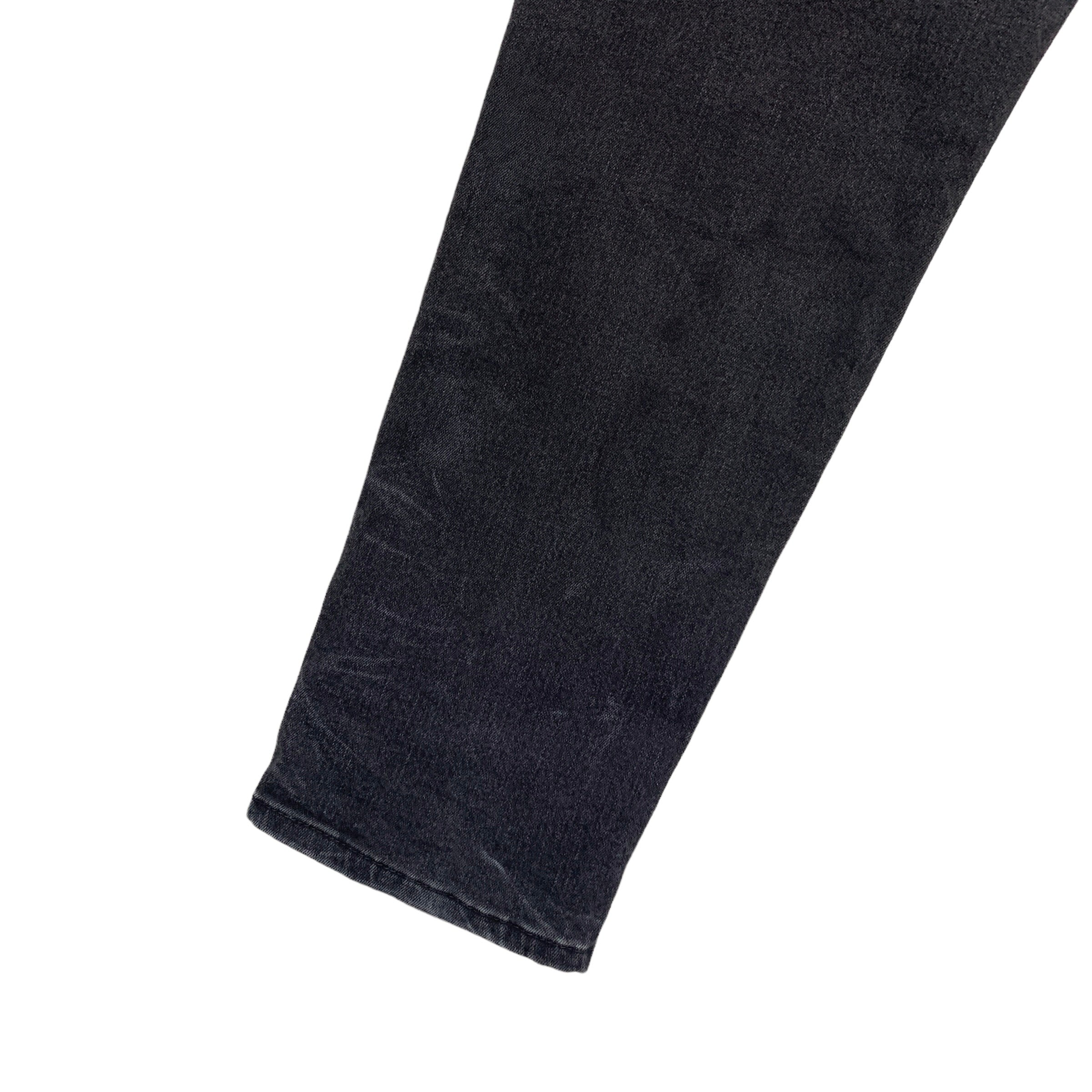 Levis 531 Jeans W36 L29 Mens Black Athletic Slim Fit Stretch Denim