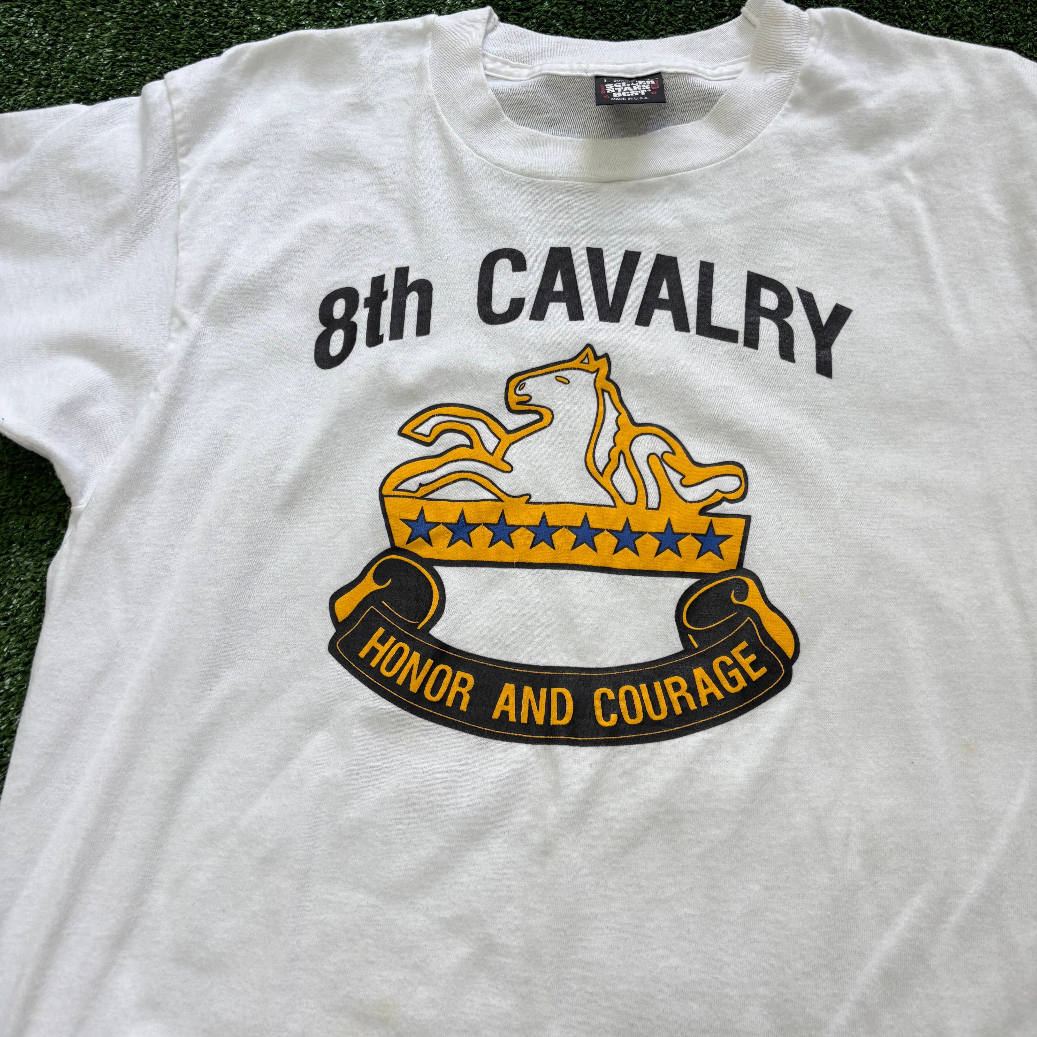 Vintage T Shirt Mens Medium White Single Stitch Graphic Print 90s USA