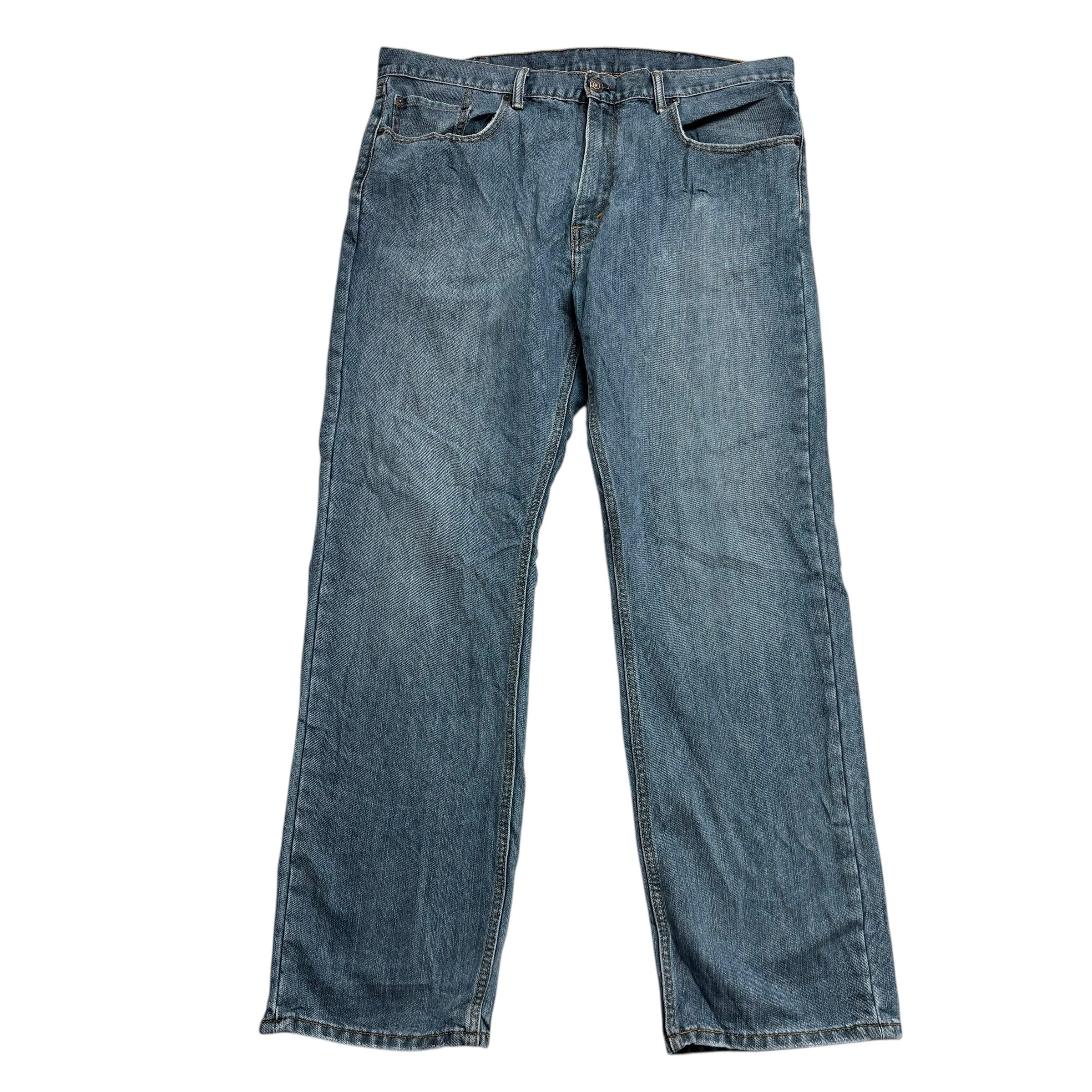 Levis 559 Jeans W38 L32 Mens Blue Baggy Relaxed Straight Fit Denim (E)
