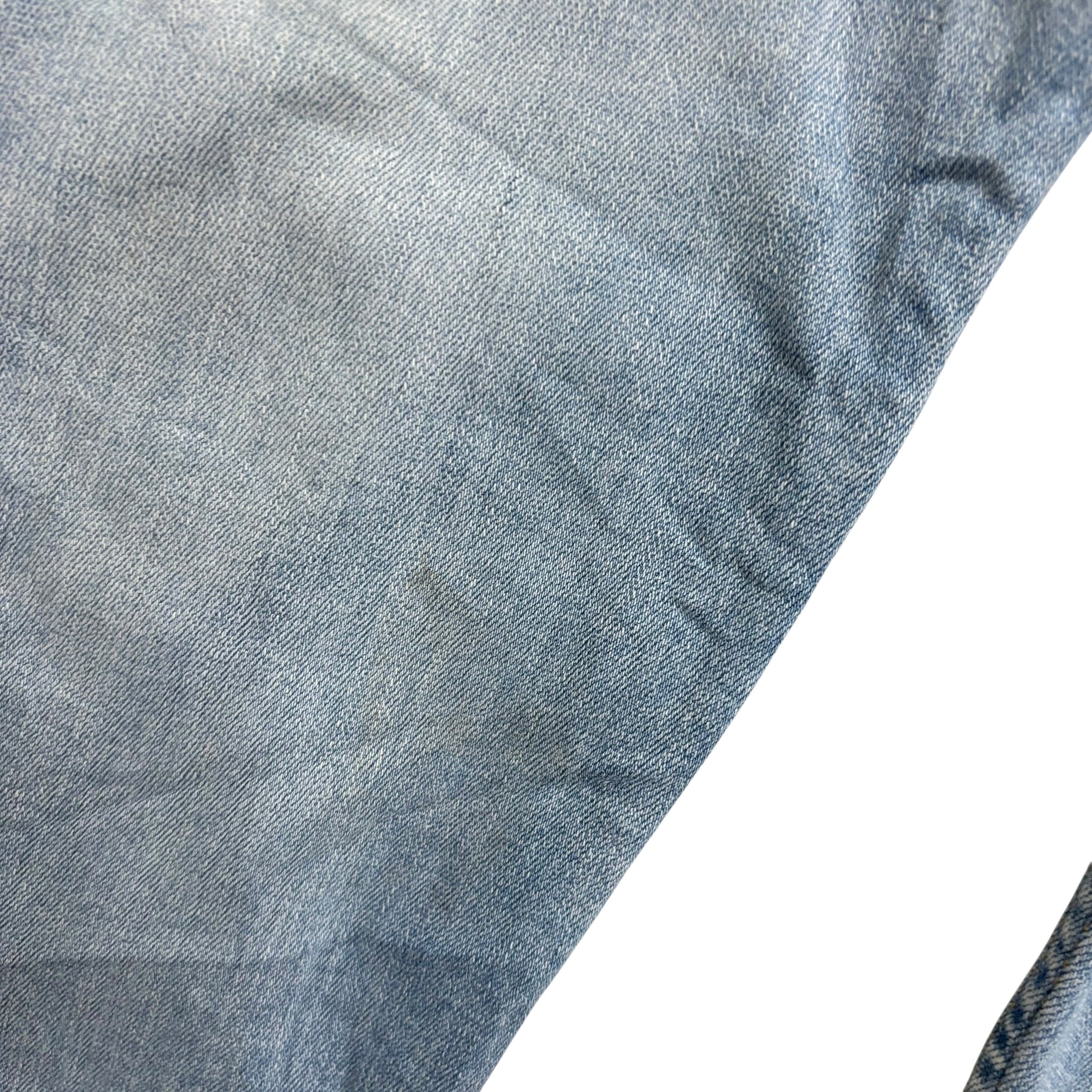 Levis 502 Jeans W32 L30 Mens Light Blue Regular Tapered Fit Stretch Denim
