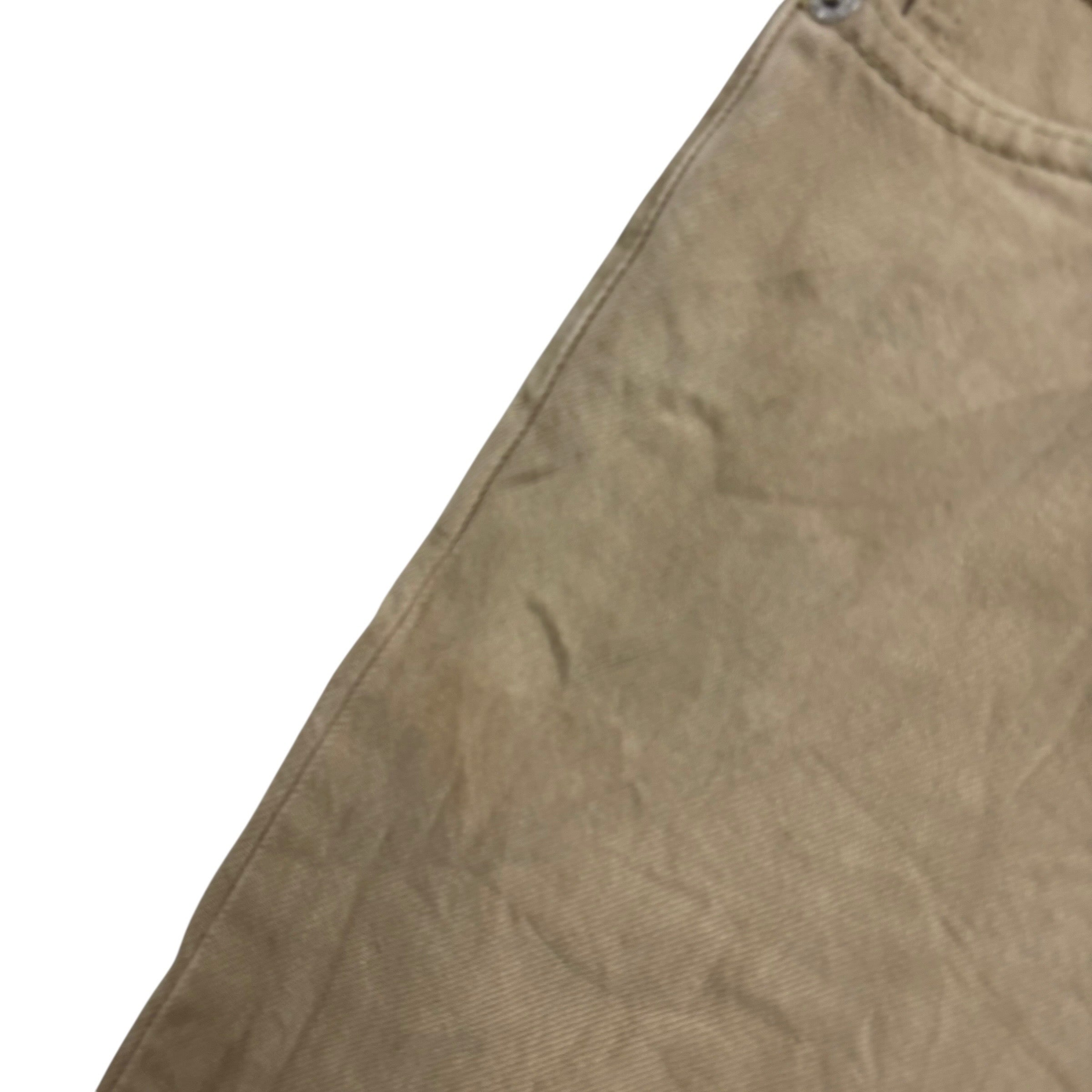 Levis 550 Jeans W34 L32 Mens Tan Relaxed Straight Made In USA Vintage Denim (E)