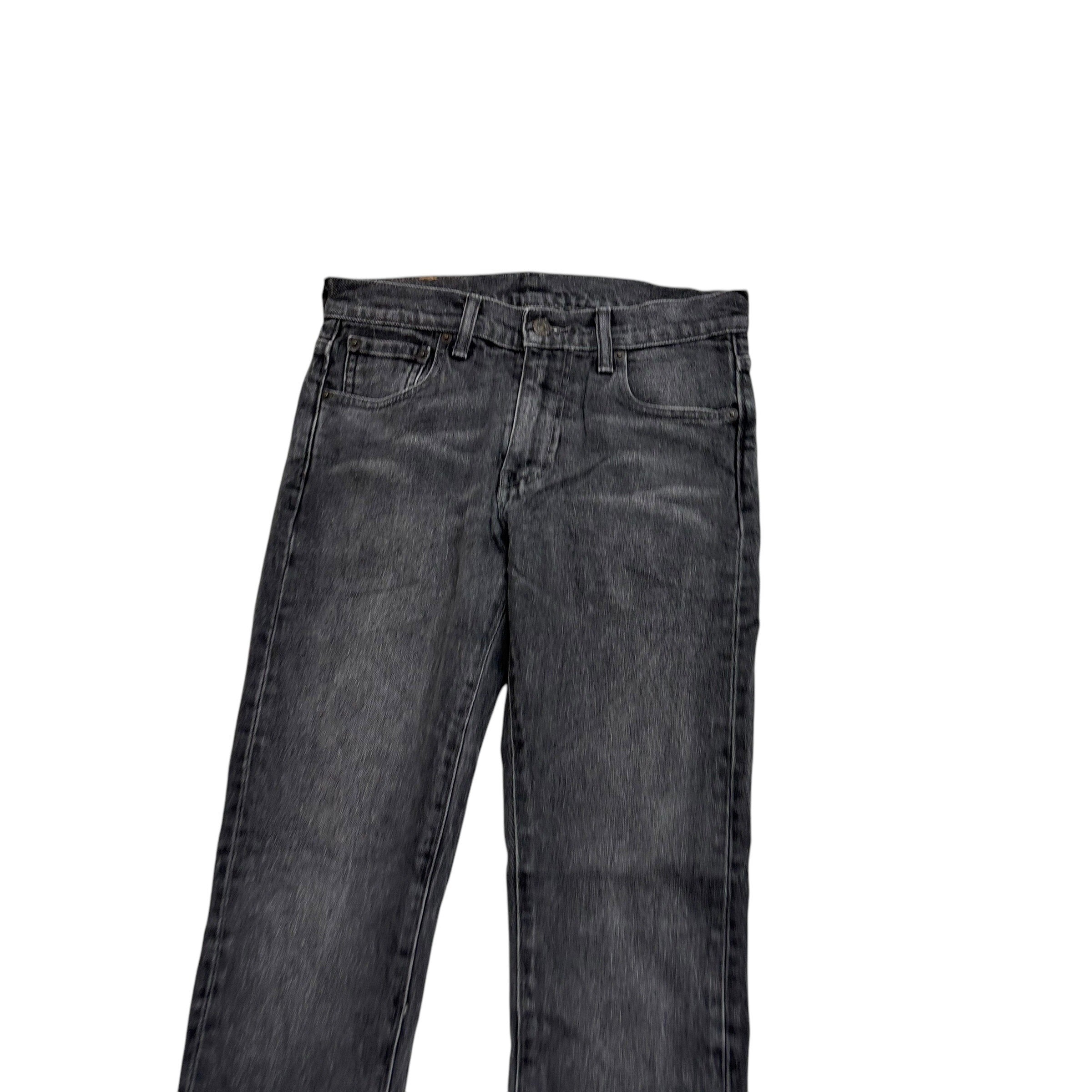 Levis 505C Jeans W27 L32 Mens Grey Skinny Fit Stretch Denim (E)
