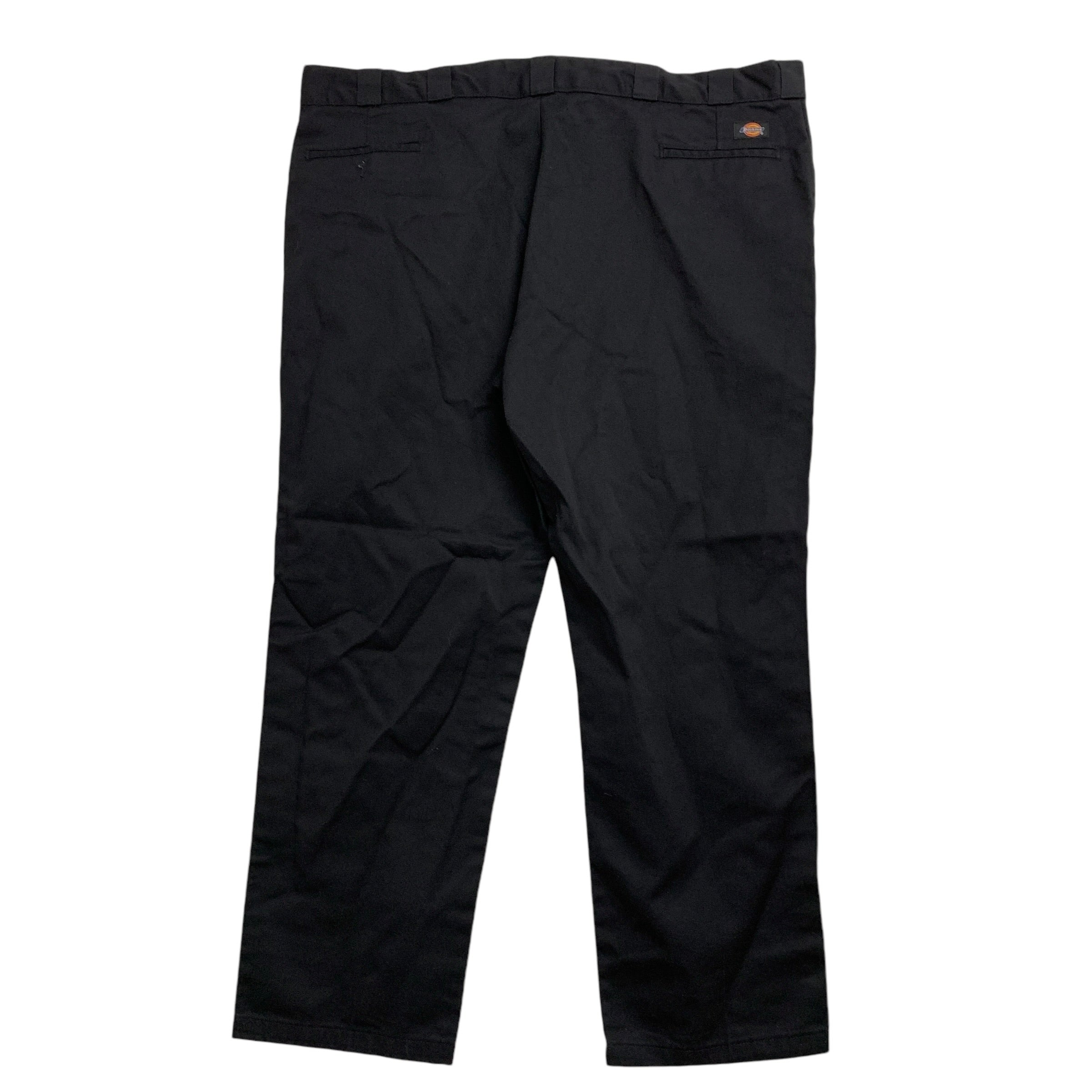 Dickies 874 Trousers W48 L32 Mens Black Pants Original Straight Fit Workwear