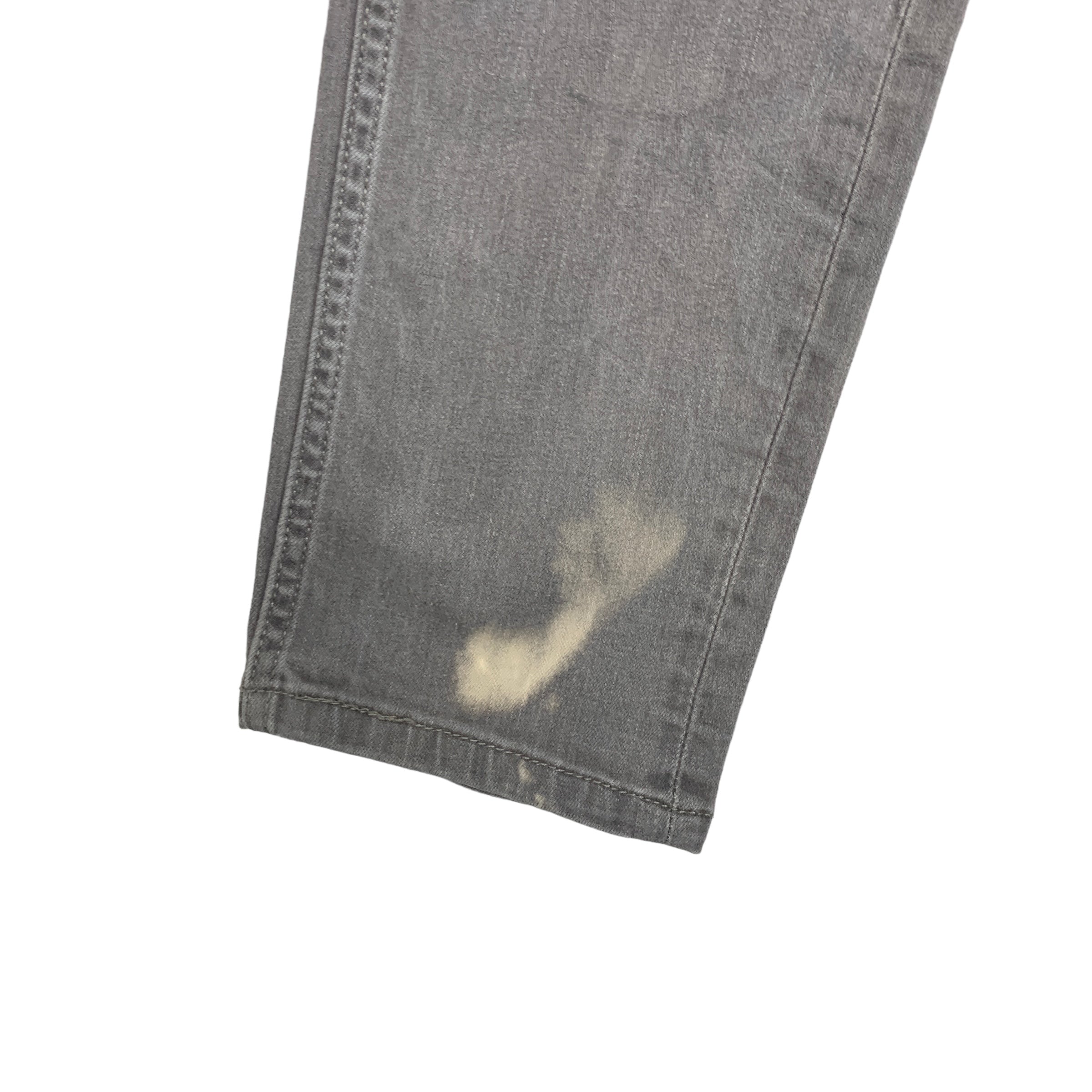 Levis 511 Jeans W29 L32 Mens Grey Slim Fit Stretch Denim