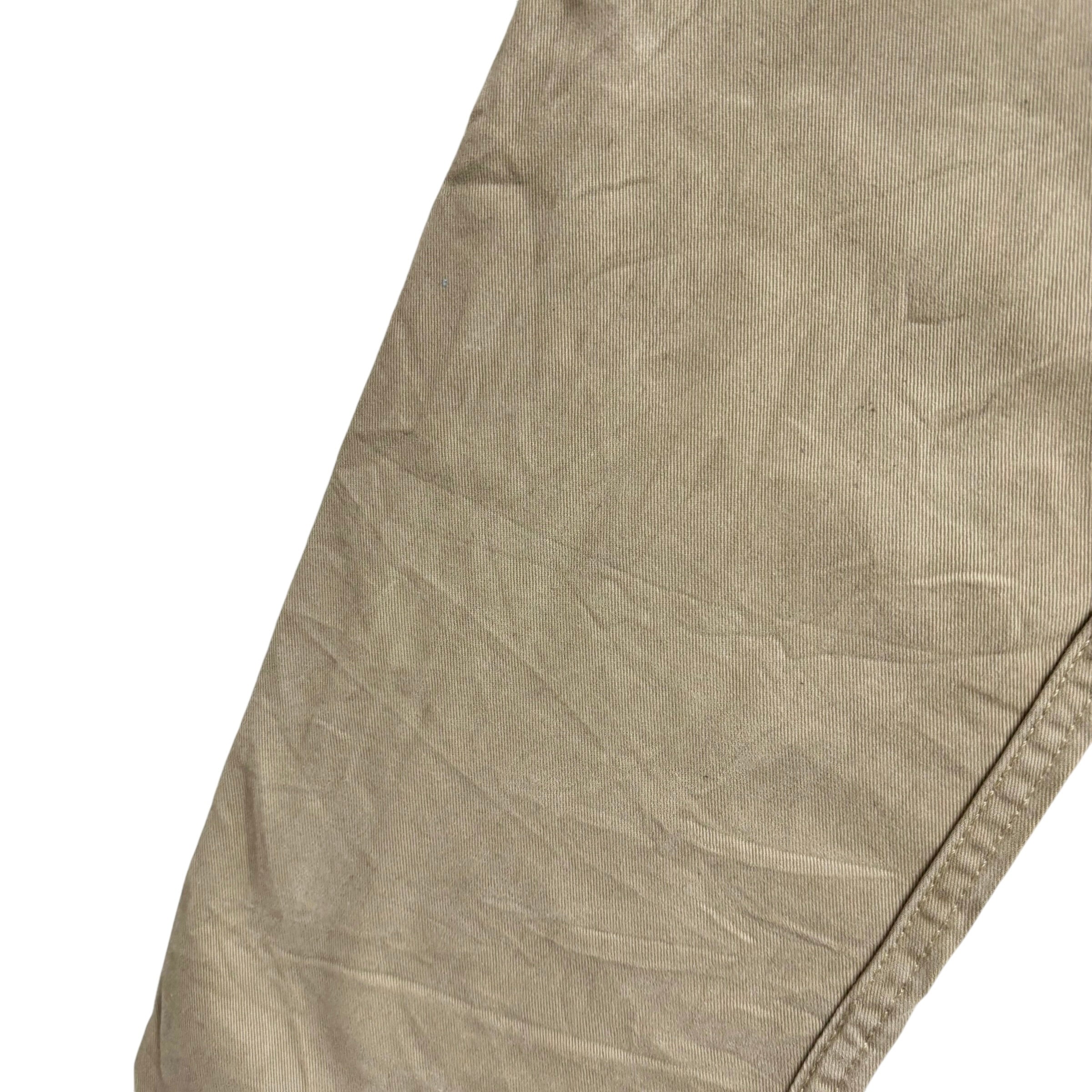 Levis 511 Trousers W28 L30 Mens Beige Tan Slim Fit Cotton Pants