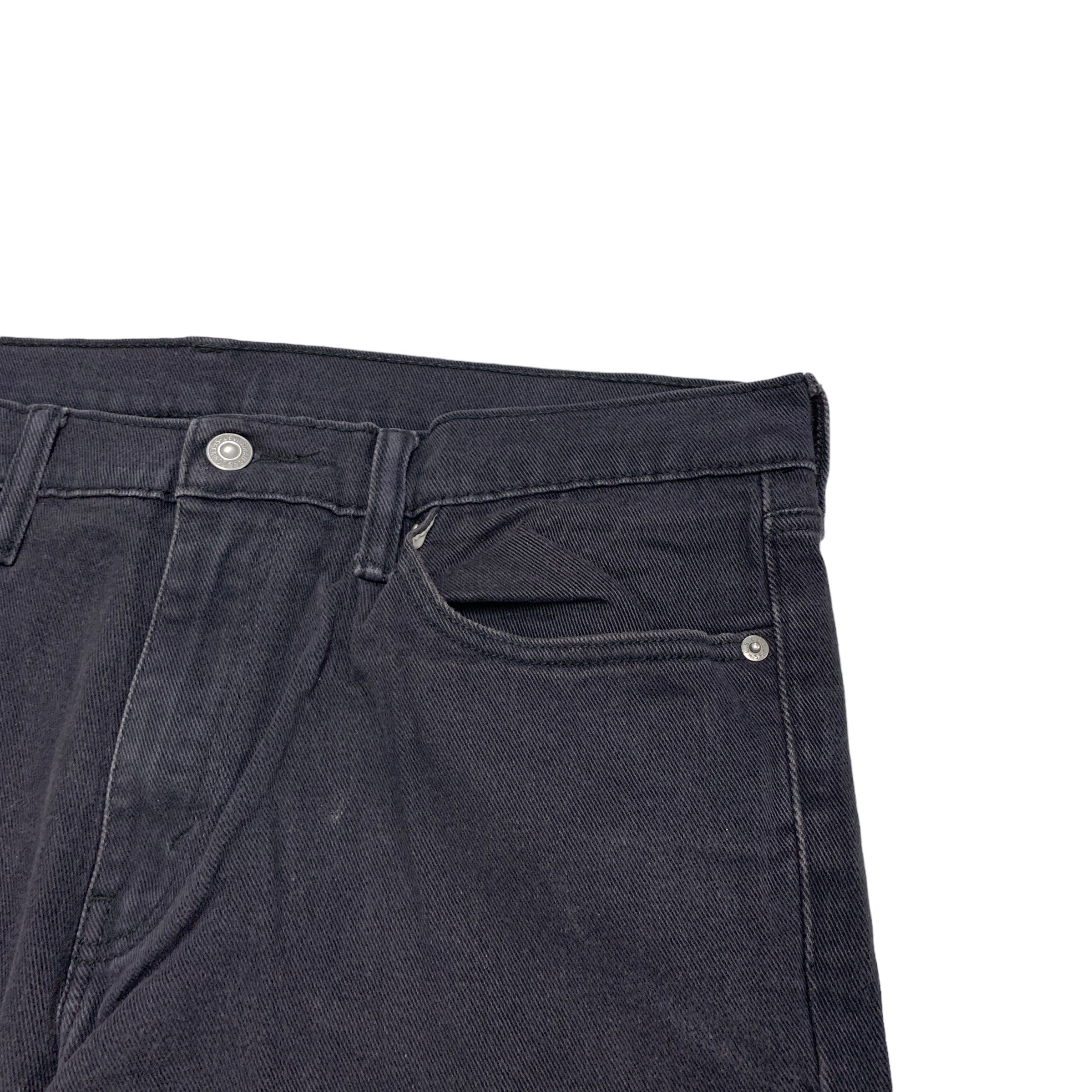 Levis 511 Trousers W36 L29 Mens Navy Blue Slim Fit Stretch Cotton Pants